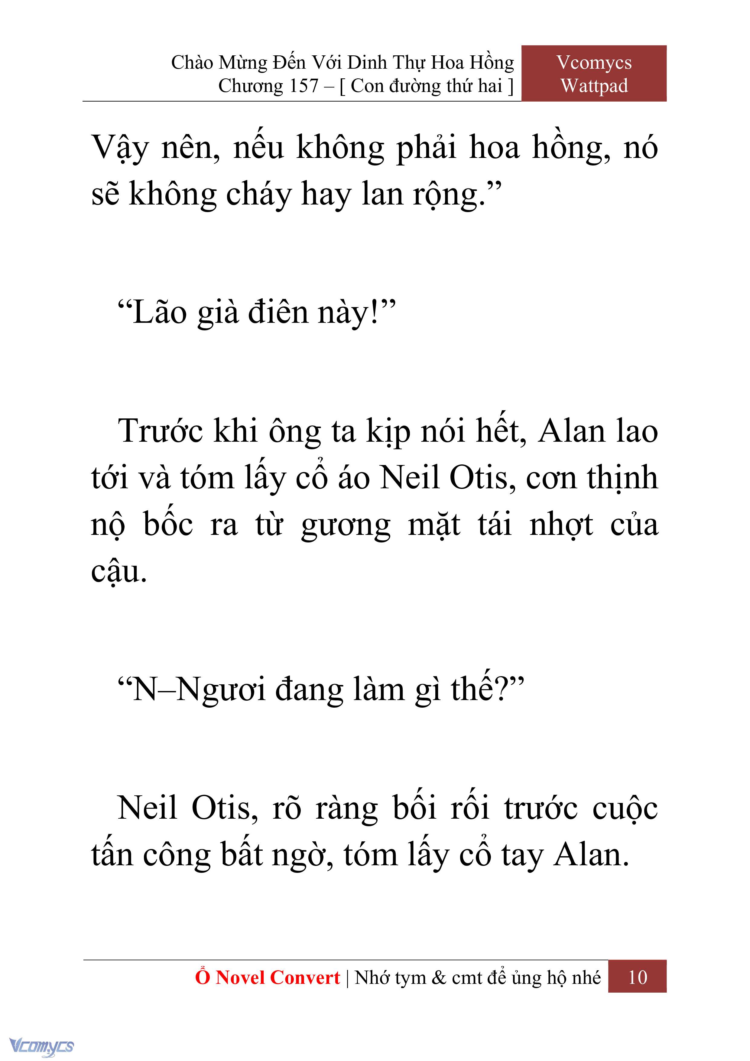 [Novel] Chào Mừng Đến Với Dinh Thự Hoa Hồng Chap 157 - Trang 2
