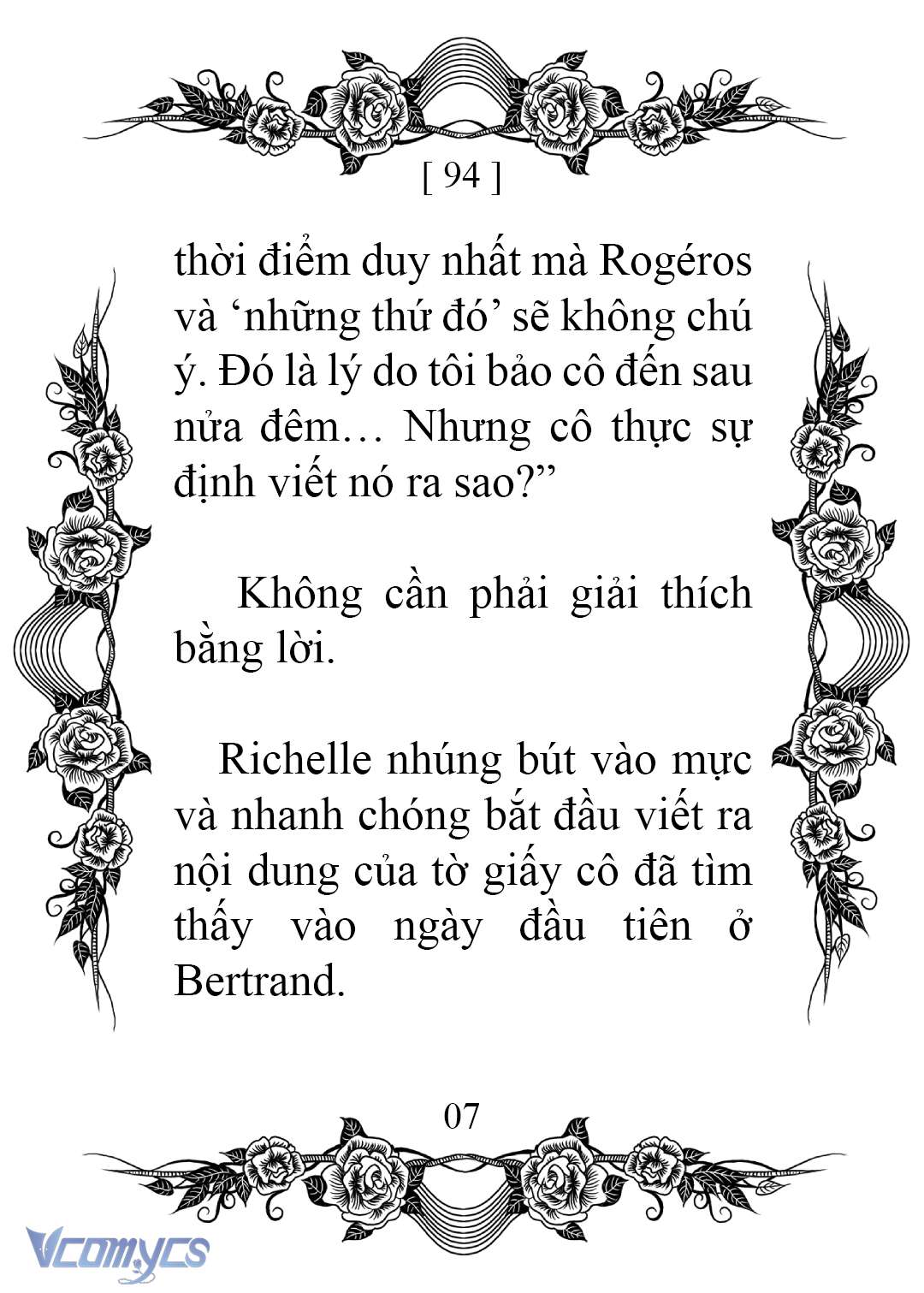 [Novel] Chào Mừng Đến Với Dinh Thự Hoa Hồng Chap 94 - Trang 2