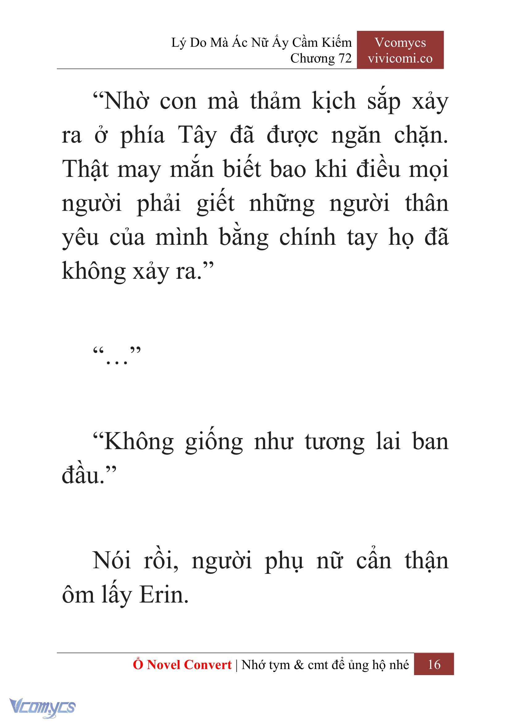 [Novel] Lý Do Mà Ác Nữ Ấy Cầm Kiếm Chap 72 - Trang 2