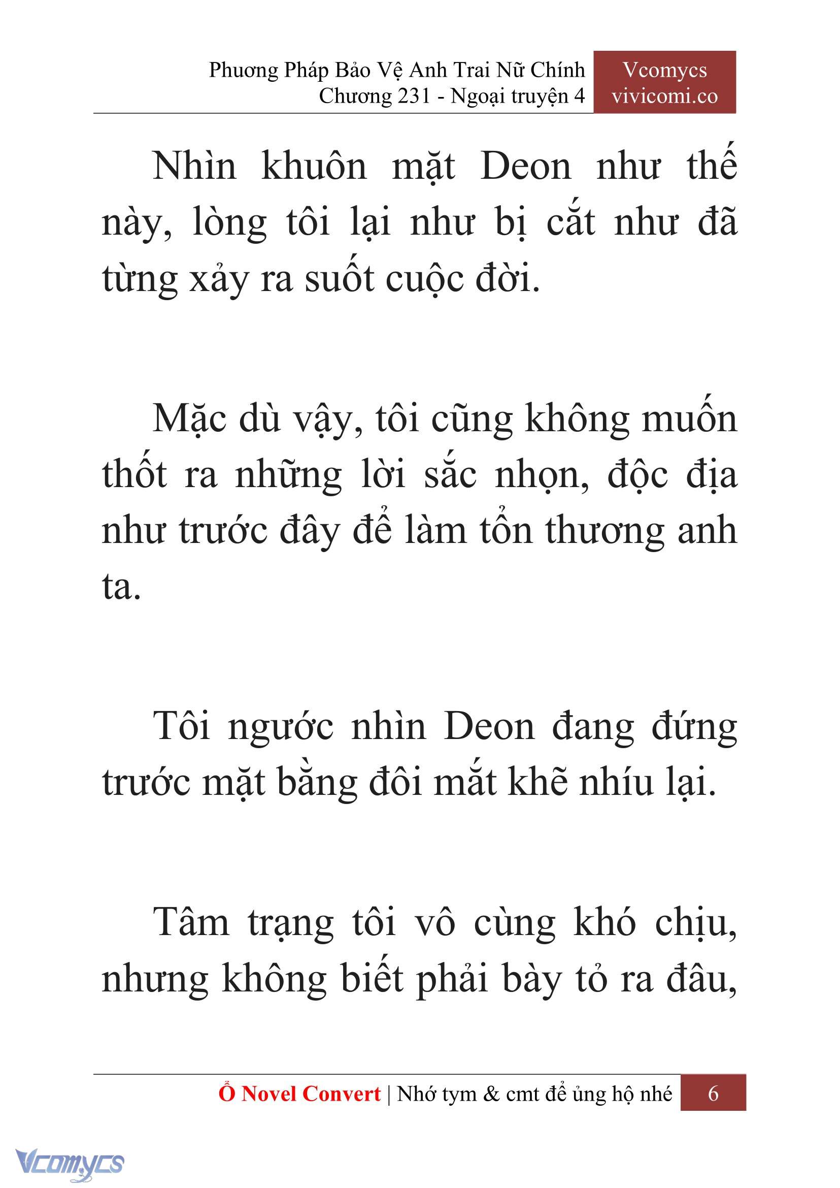 [Novel] Phương Pháp Bảo Vệ Anh Trai Nữ Chính Chap 231 - Trang 2