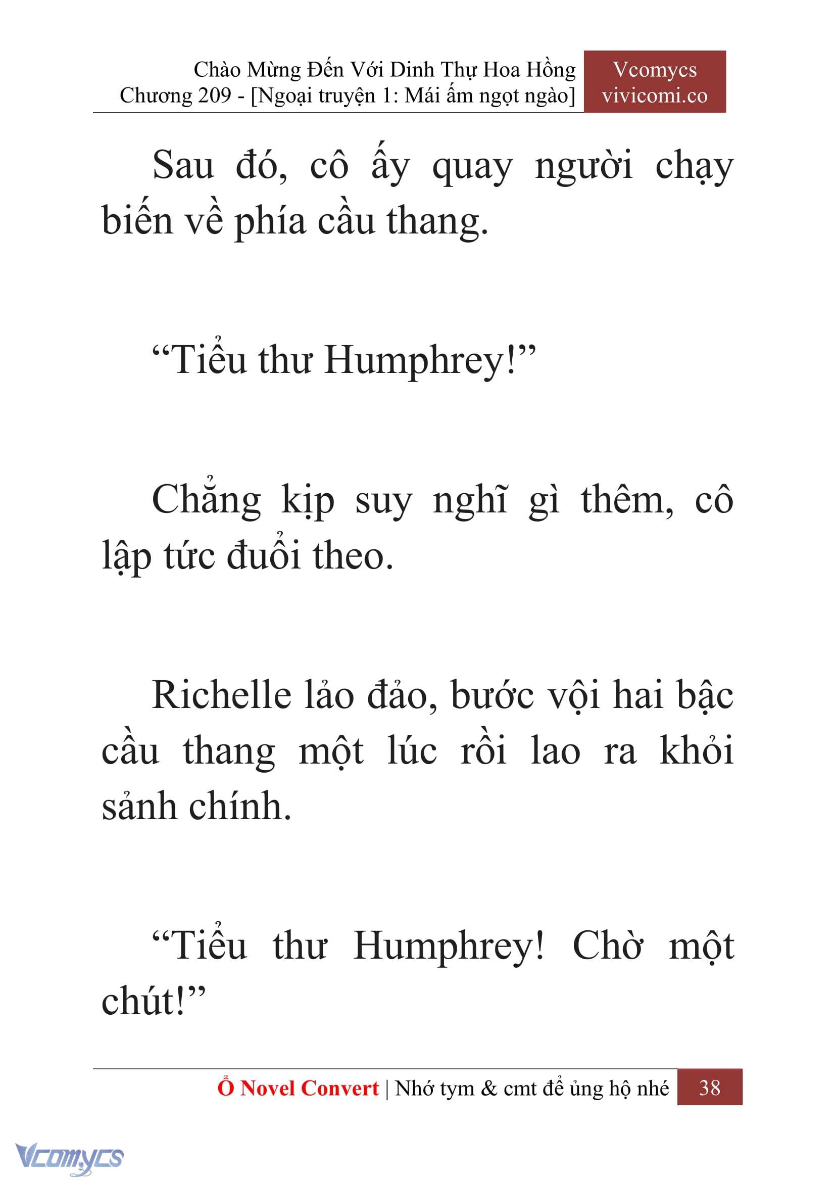 [Novel] Chào Mừng Đến Với Dinh Thự Hoa Hồng Chap 209 - Trang 2