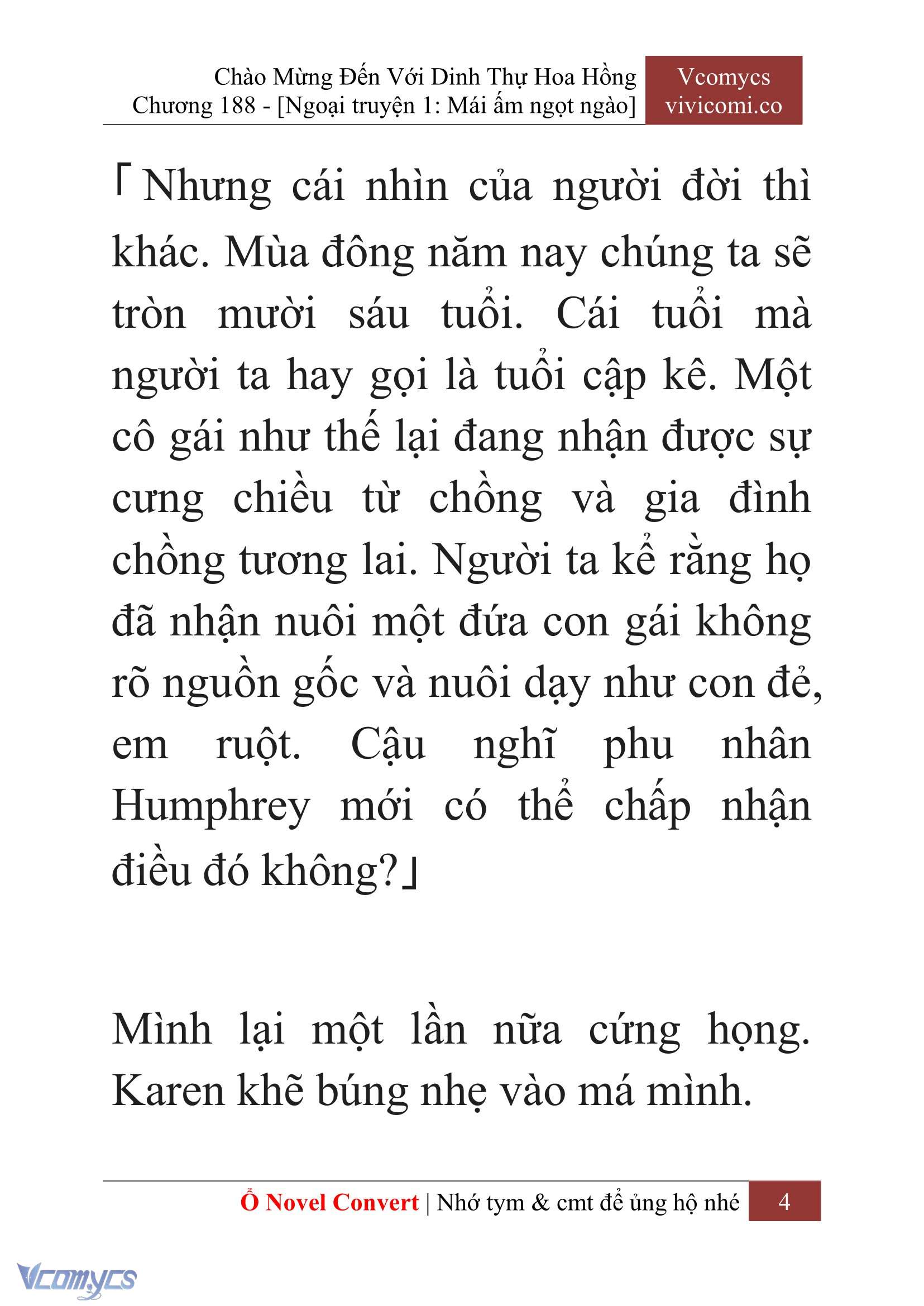 [Novel] Chào Mừng Đến Với Dinh Thự Hoa Hồng Chap 188 - Trang 2