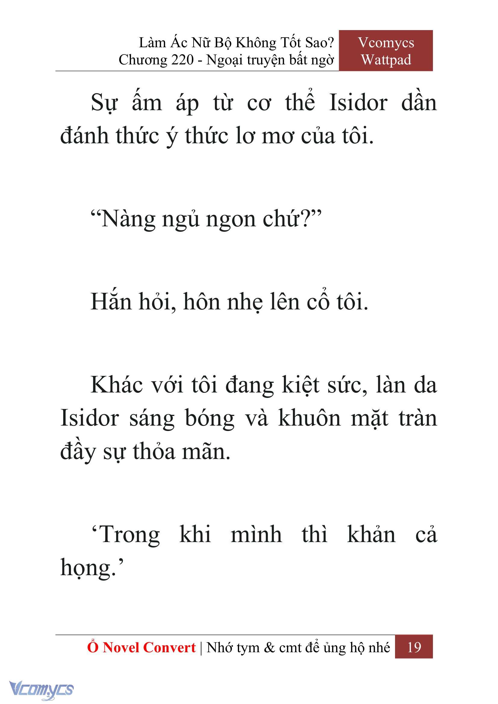 [Novel] Làm Ác Nữ Bộ Không Tốt Sao? Chap 220 - Trang 2