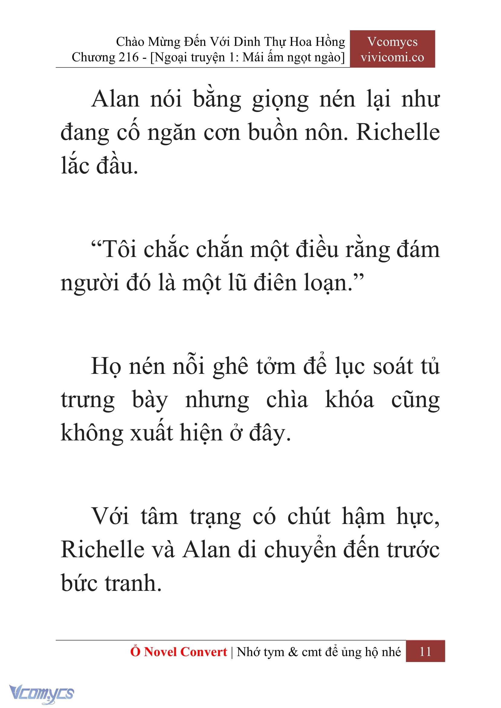 [Novel] Chào Mừng Đến Với Dinh Thự Hoa Hồng Chap 216 - Trang 2