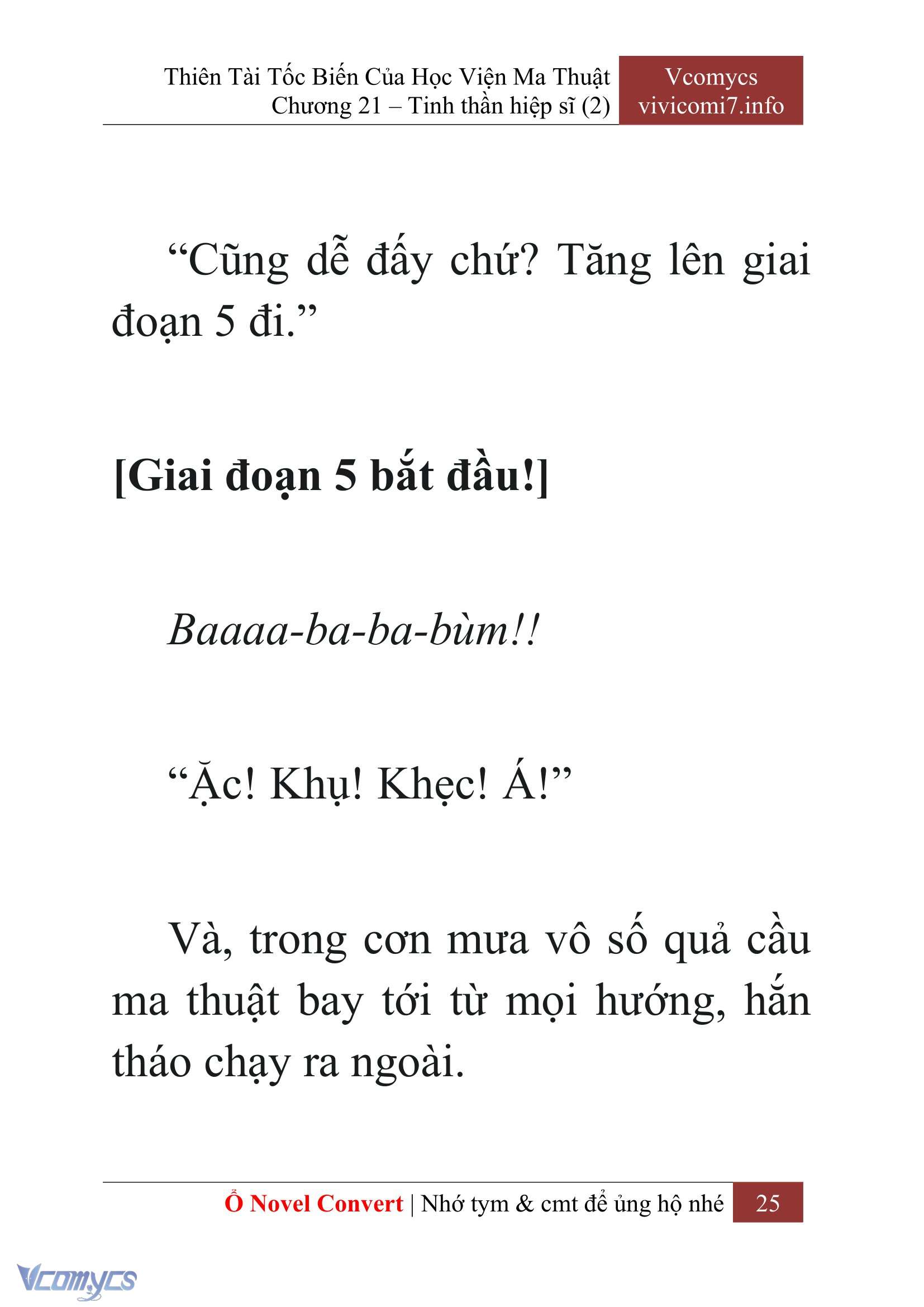 [Novel] Thiên Tài Tốc Biến Của Học Viện Ma Thuật Chap 21 - Trang 2