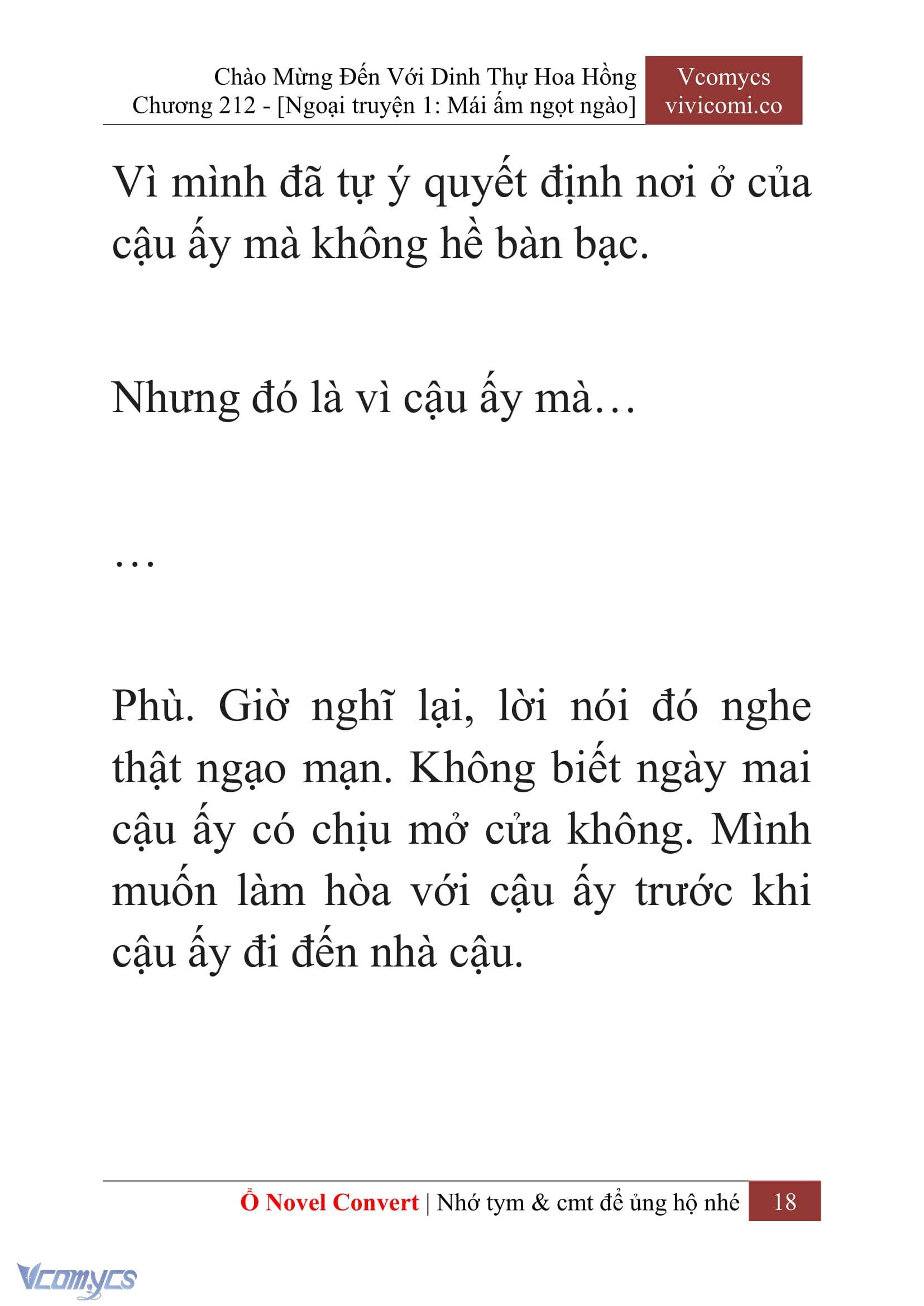 [Novel] Chào Mừng Đến Với Dinh Thự Hoa Hồng Chap 212 - Trang 2