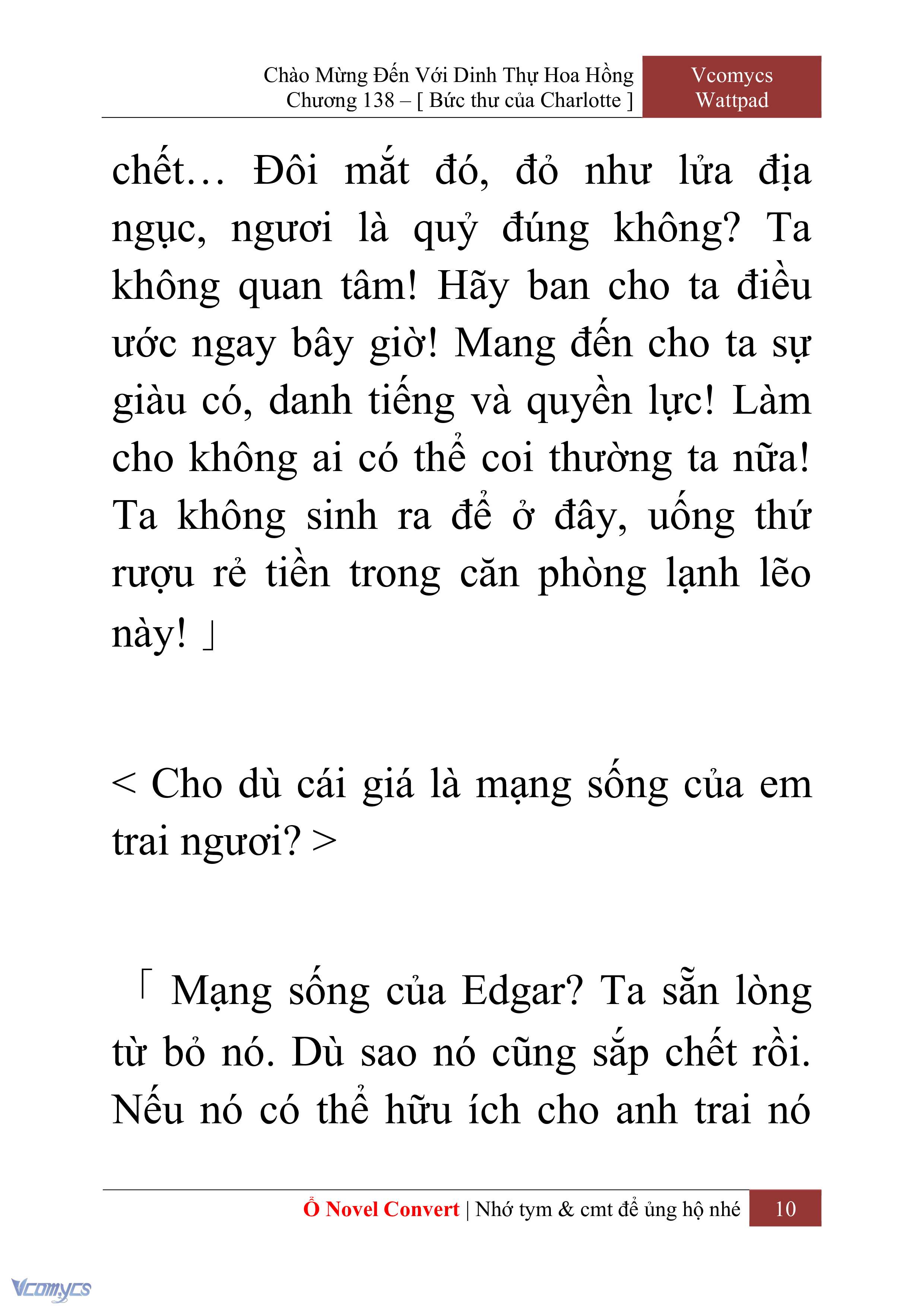 [Novel] Chào Mừng Đến Với Dinh Thự Hoa Hồng Chap 138 - Trang 2