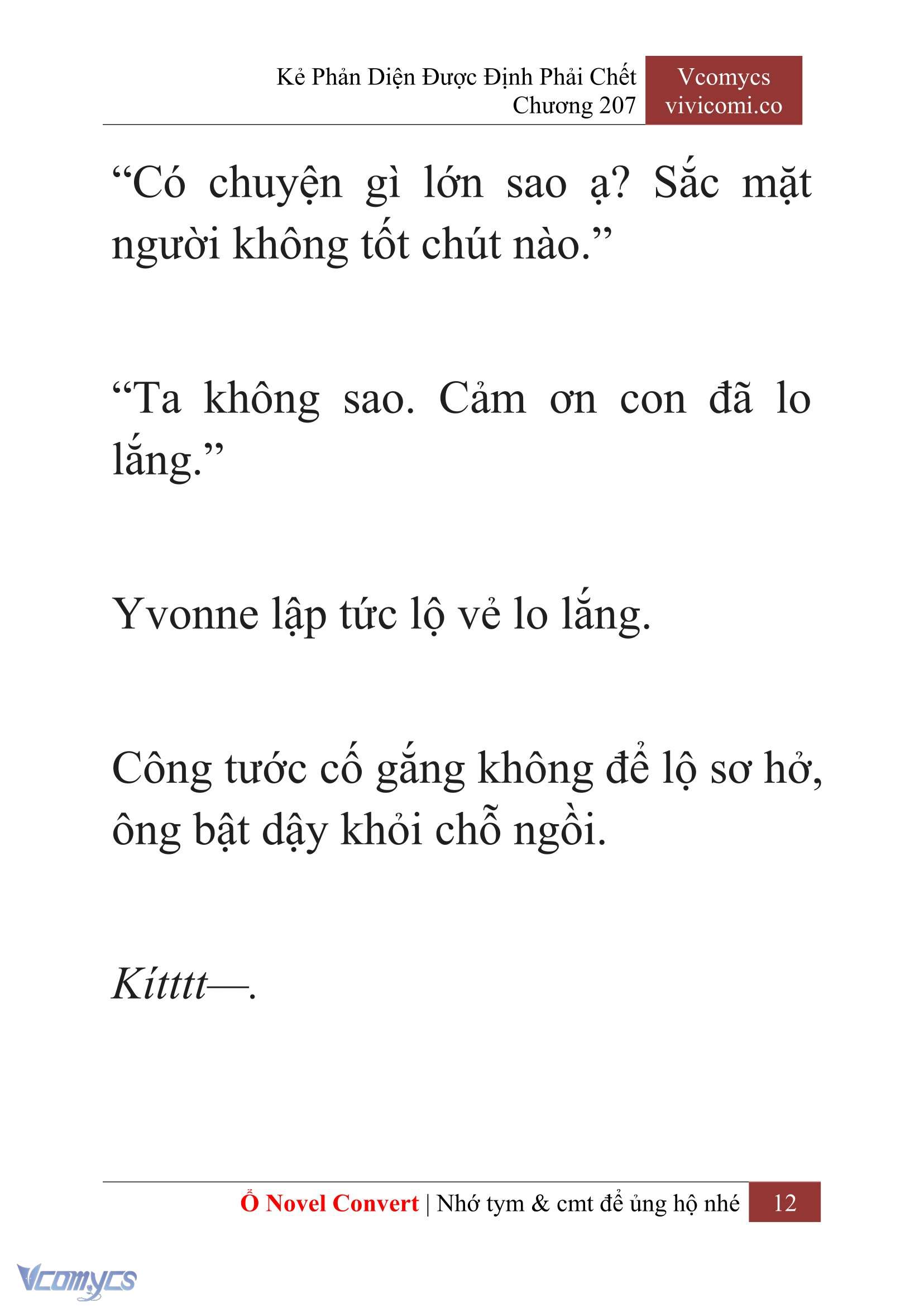 [Novel] Kẻ Phản Diện Được Định Phải Chết Chap 207 - Trang 2