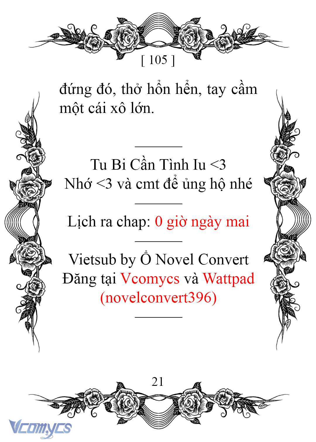 [Novel] Chào Mừng Đến Với Dinh Thự Hoa Hồng Chap 105 - Trang 2