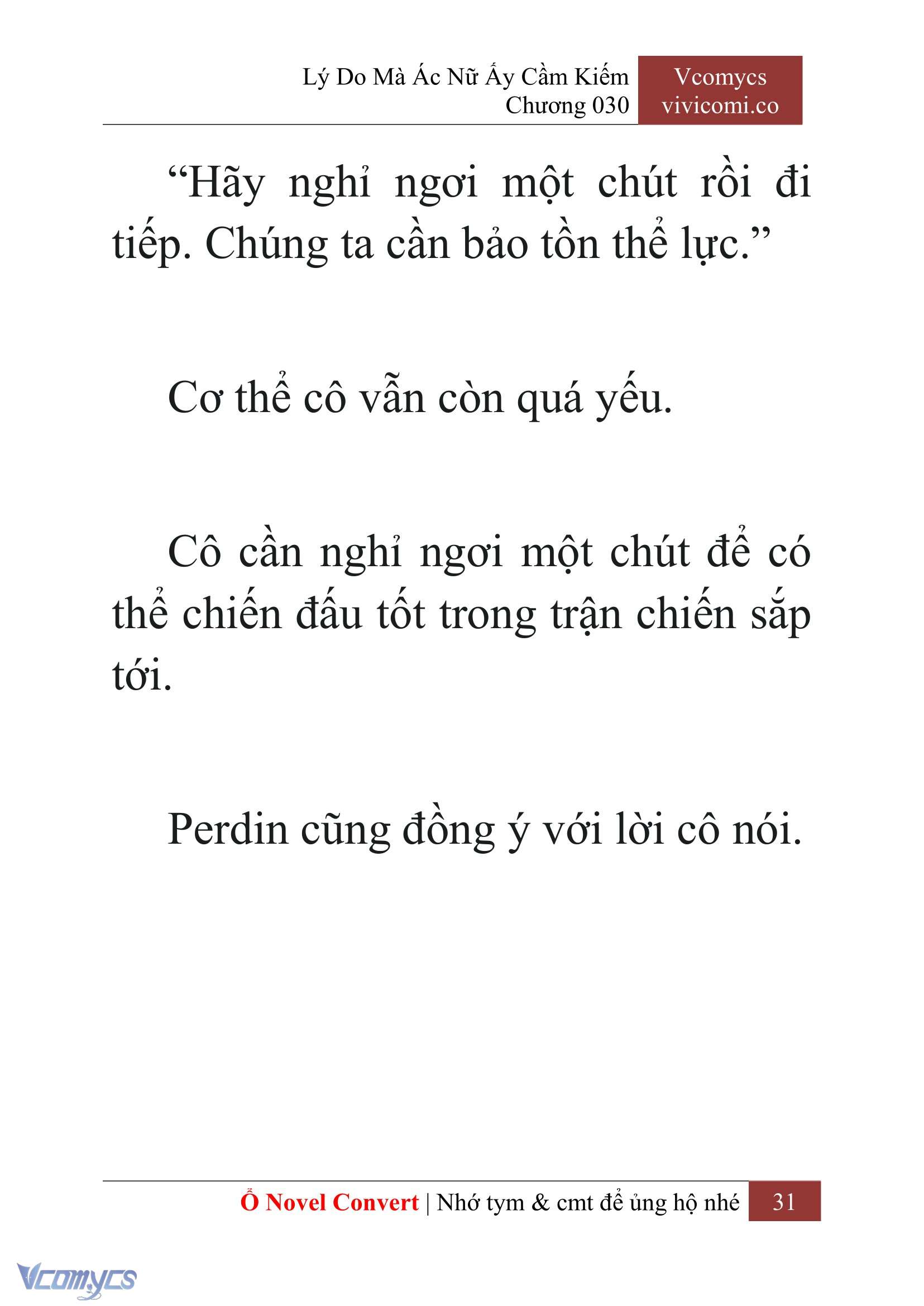 [Novel] Lý Do Mà Ác Nữ Ấy Cầm Kiếm Chap 30 - Trang 2