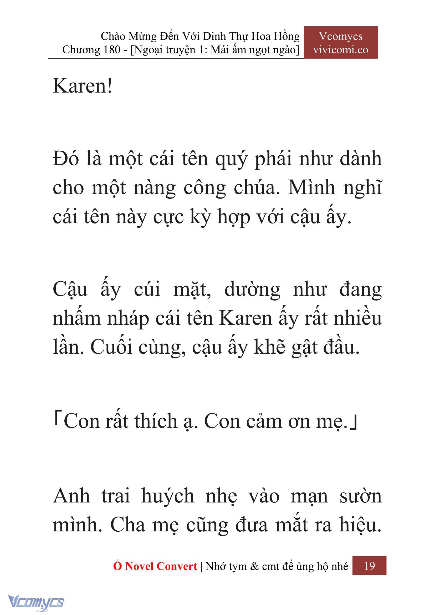[Novel] Chào Mừng Đến Với Dinh Thự Hoa Hồng Chap 180 - Trang 2