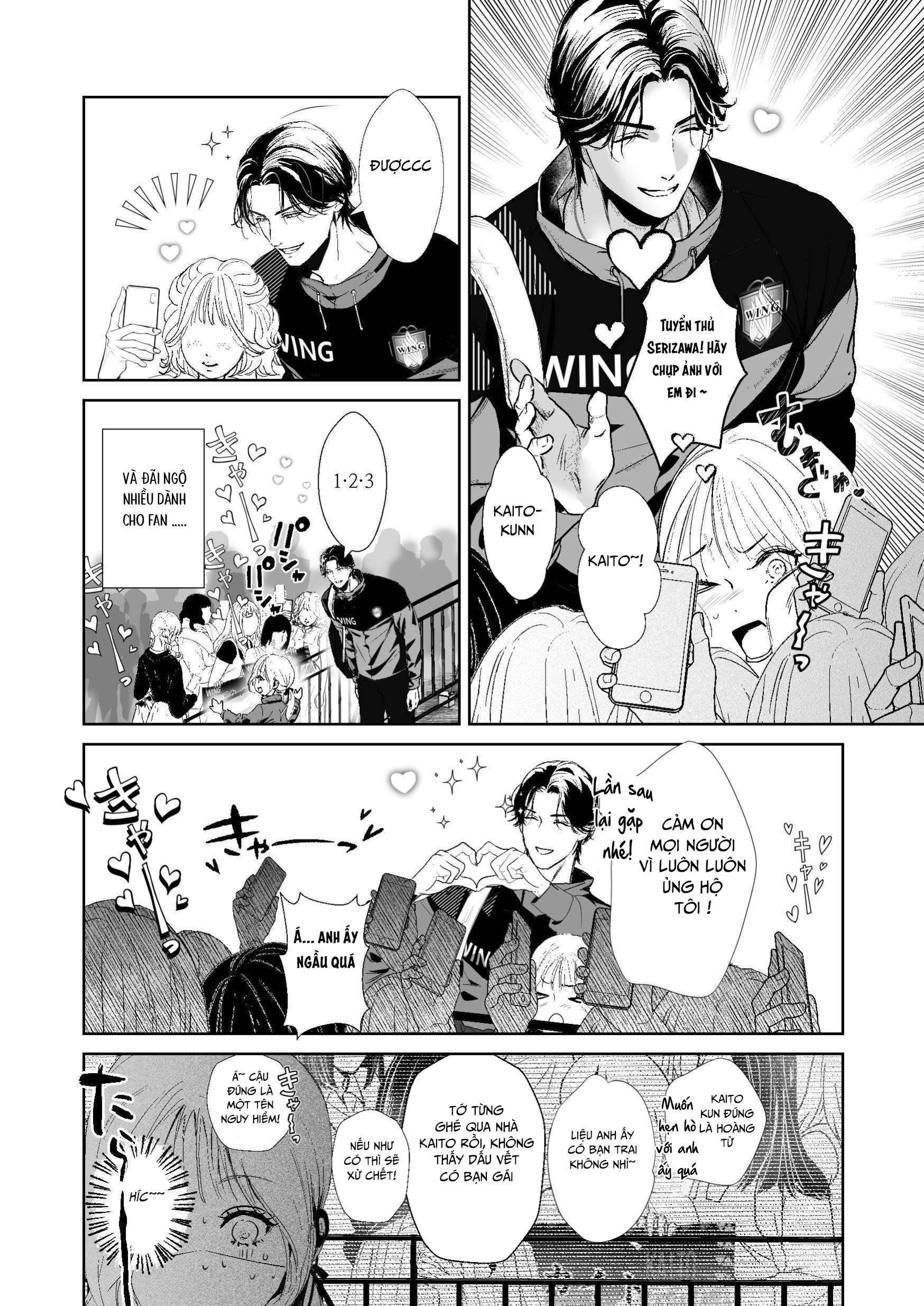 [18+] Trái Tim Loạn Nhịp Trước Chàng Cầu Thủ Bóng Chuyền Chap 1 - Trang 2