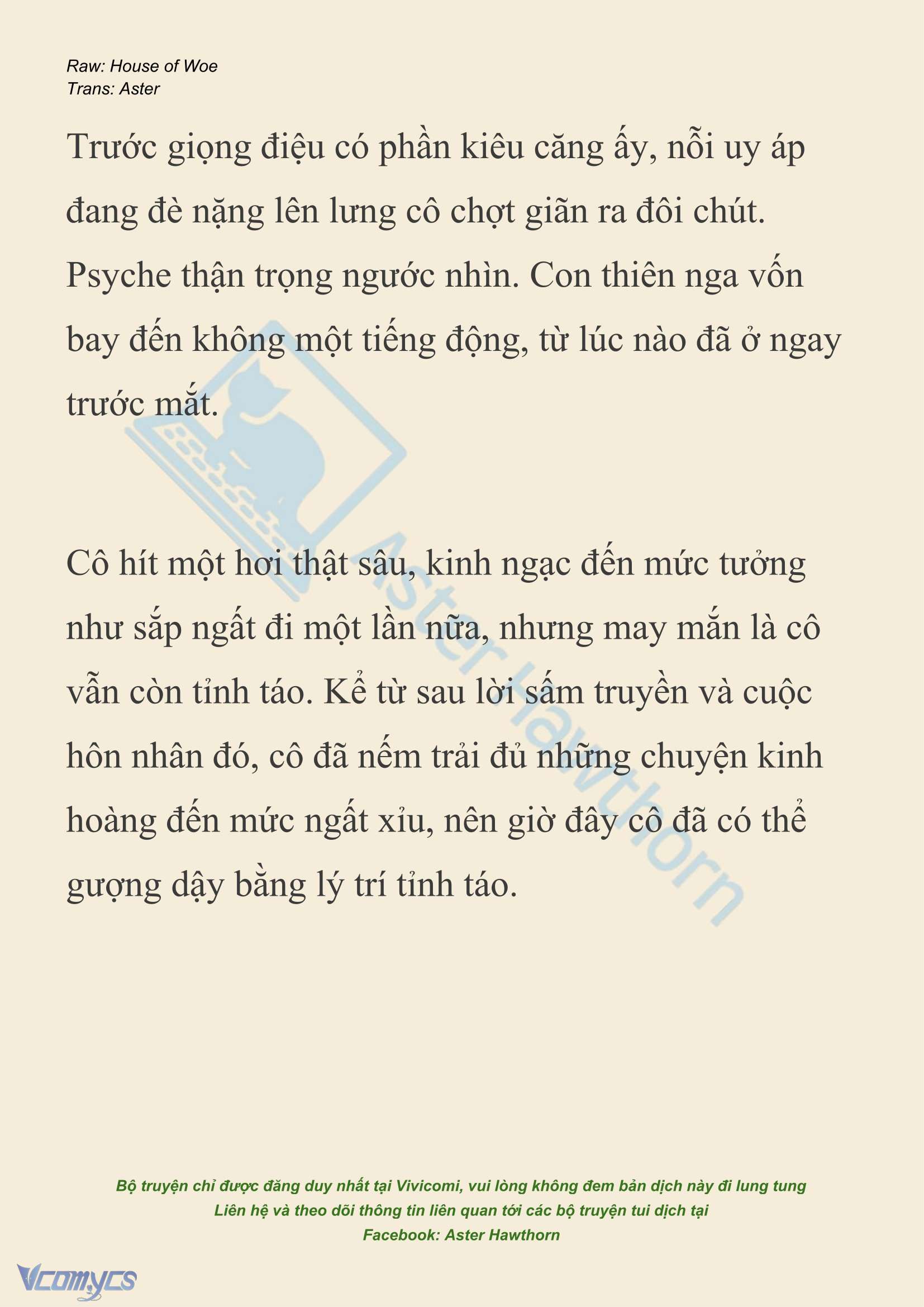 [NOVEL] Dành Cho Các Nữ Thần: Dành cho Psyche Chap 40 - Next 