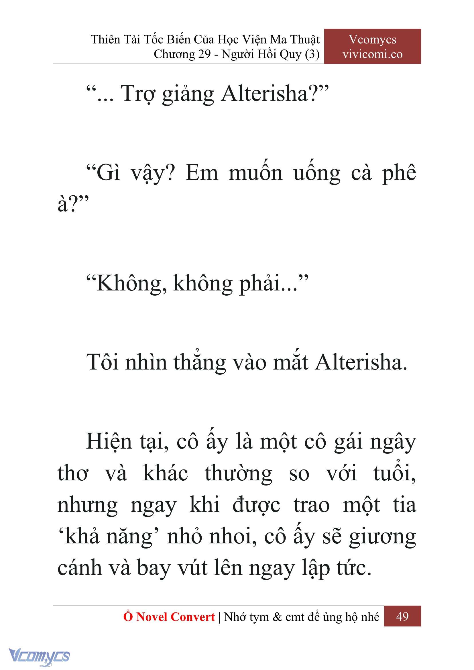 [Novel] Thiên Tài Tốc Biến Của Học Viện Ma Thuật Chap 29 - Trang 2