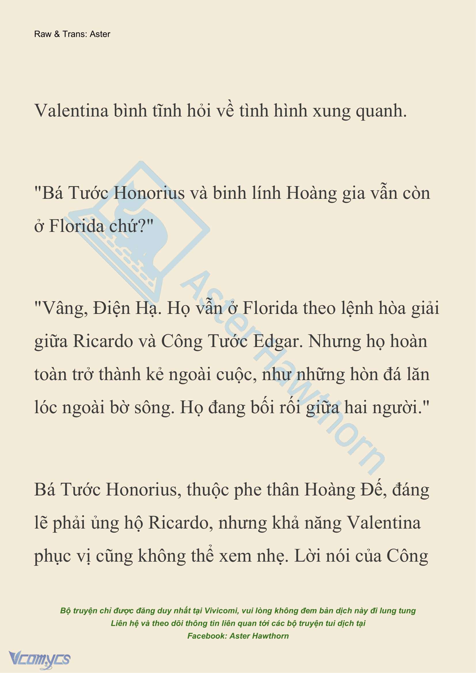 [NOVEL] Thiên Đường Của Valentina Chap 104 - Trang 2