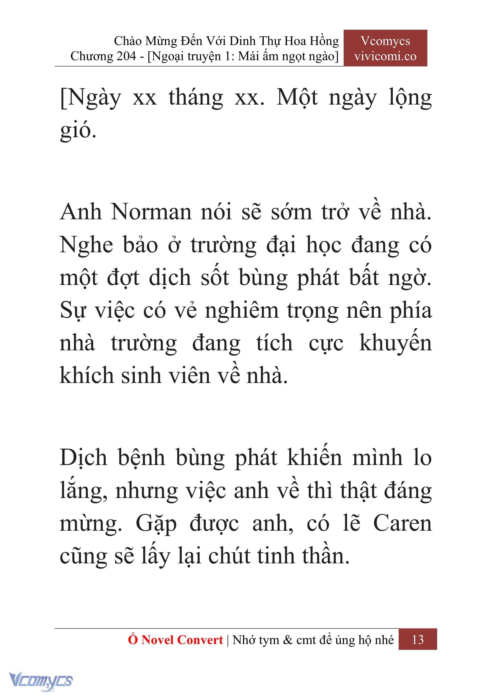 [Novel] Chào Mừng Đến Với Dinh Thự Hoa Hồng Chap 204 - Trang 2
