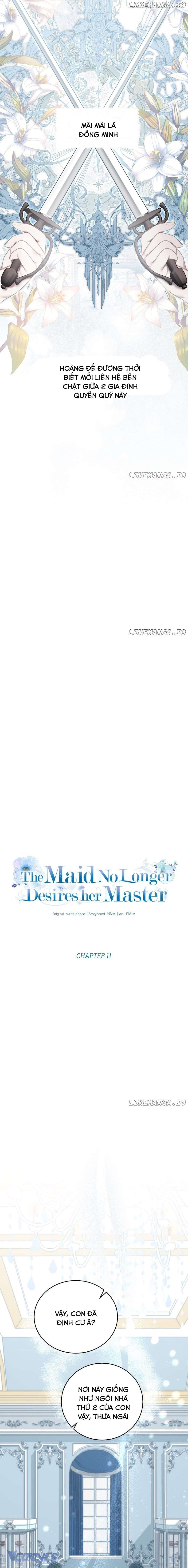 Hầu Nữ Không Còn Thèm Muốn Chủ Nhân Nữa Chapter 11 - Trang 4