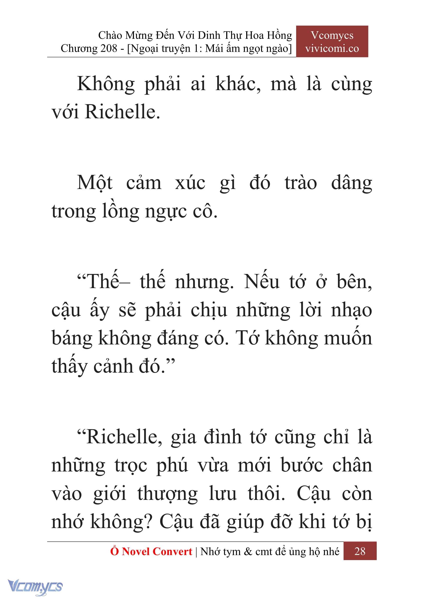 [Novel] Chào Mừng Đến Với Dinh Thự Hoa Hồng Chap 208 - Trang 2