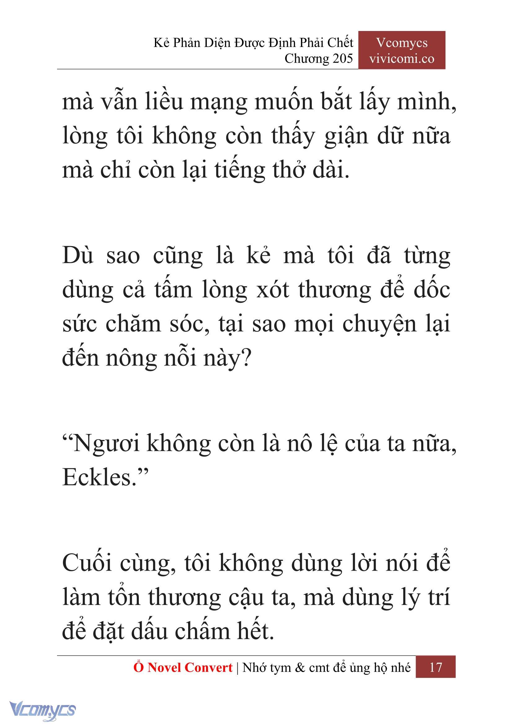 [Novel] Kẻ Phản Diện Được Định Phải Chết Chap 205 - Trang 2