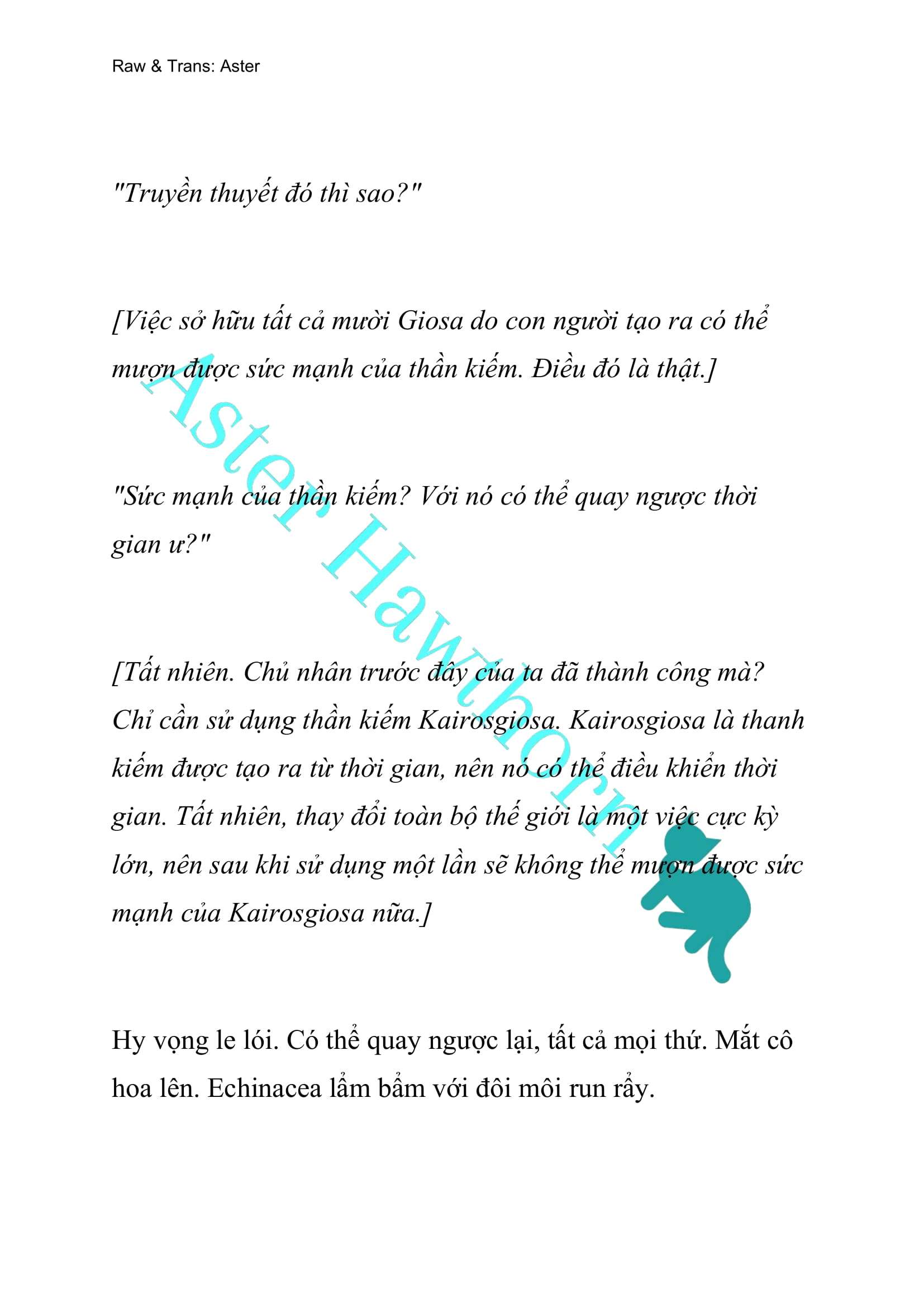 [NOVEL] Đóa Hoa Cầm Kiếm Chap 4 - Trang 2