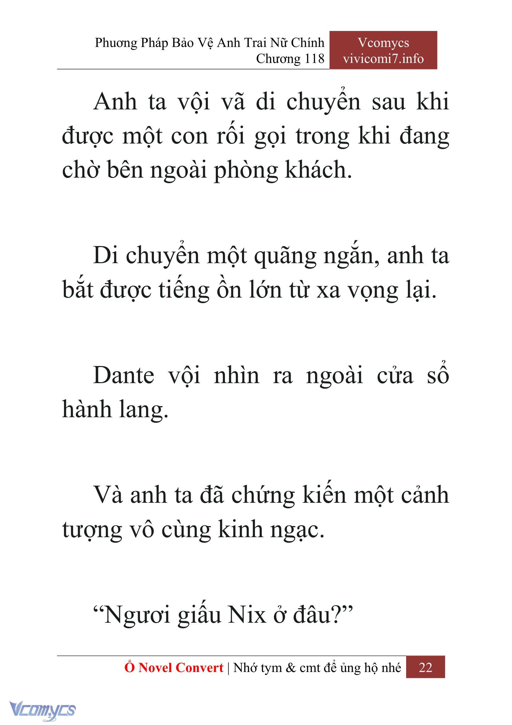 [Novel] Phương Pháp Bảo Vệ Anh Trai Nữ Chính Chap 118 - Trang 2