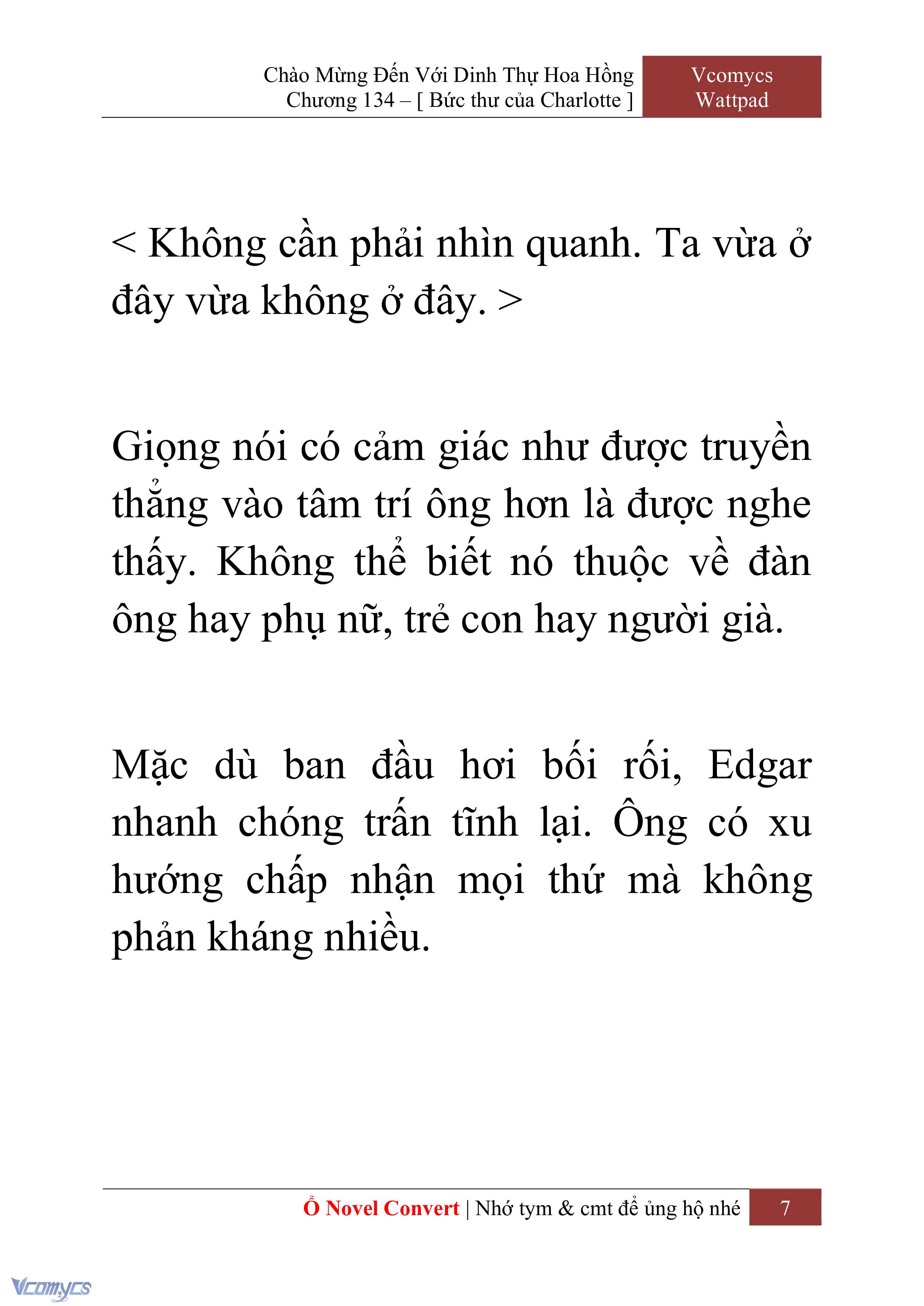 [Novel] Chào Mừng Đến Với Dinh Thự Hoa Hồng Chap 134 - Trang 2