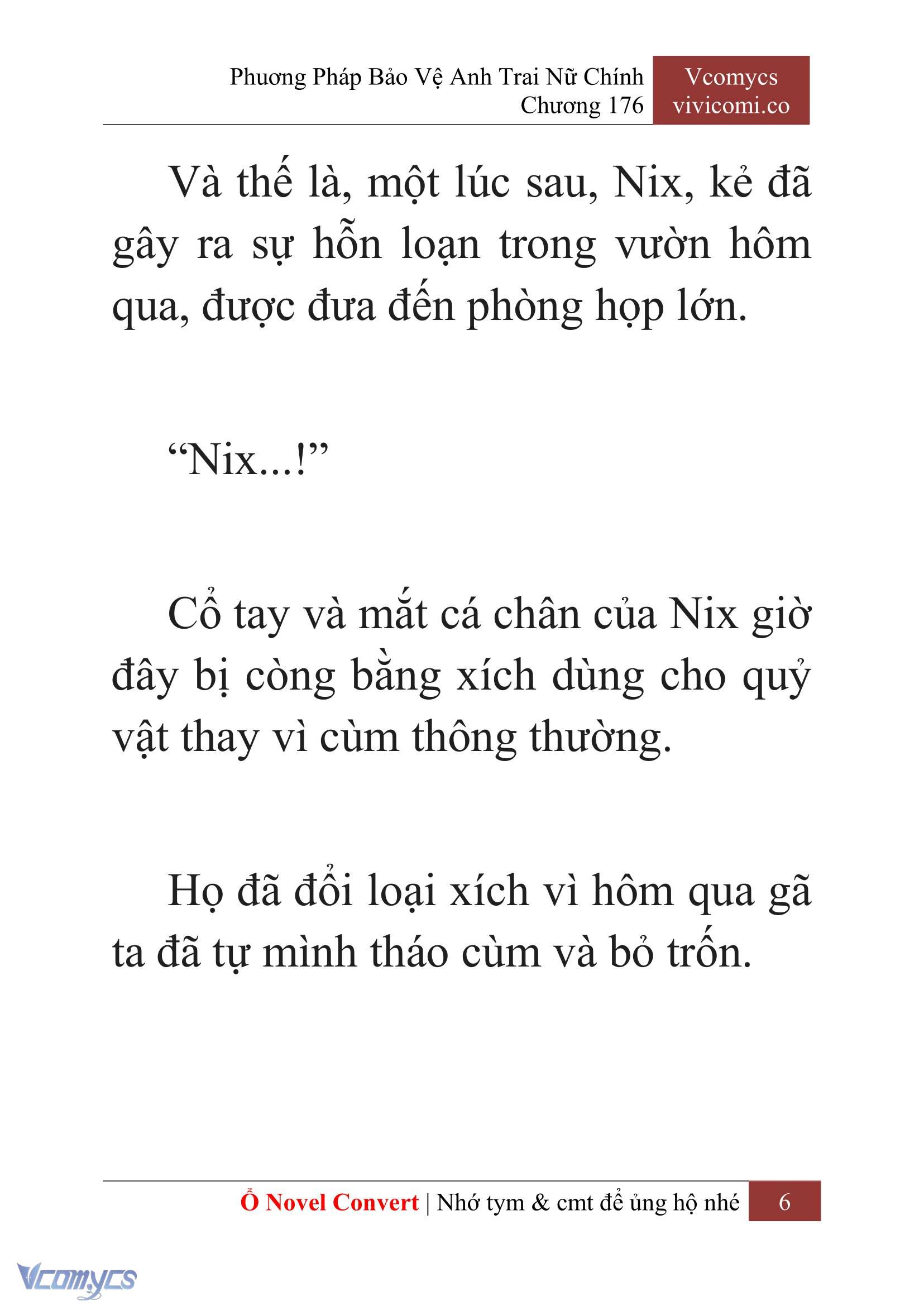 [Novel] Phương Pháp Bảo Vệ Anh Trai Nữ Chính Chap 176 - Trang 2