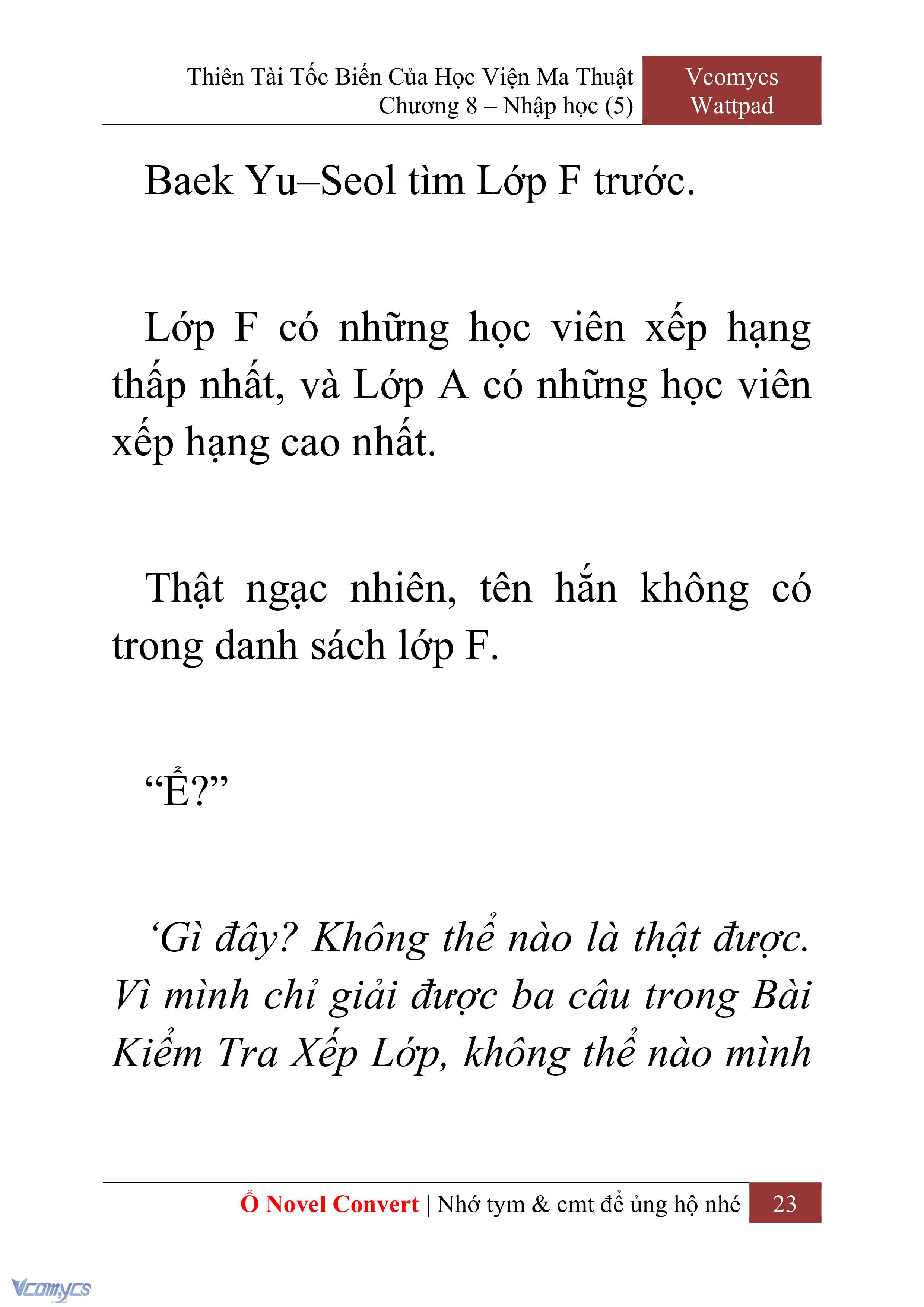 [Novel] Thiên Tài Tốc Biến Của Học Viện Ma Thuật Chap 8 - Trang 2