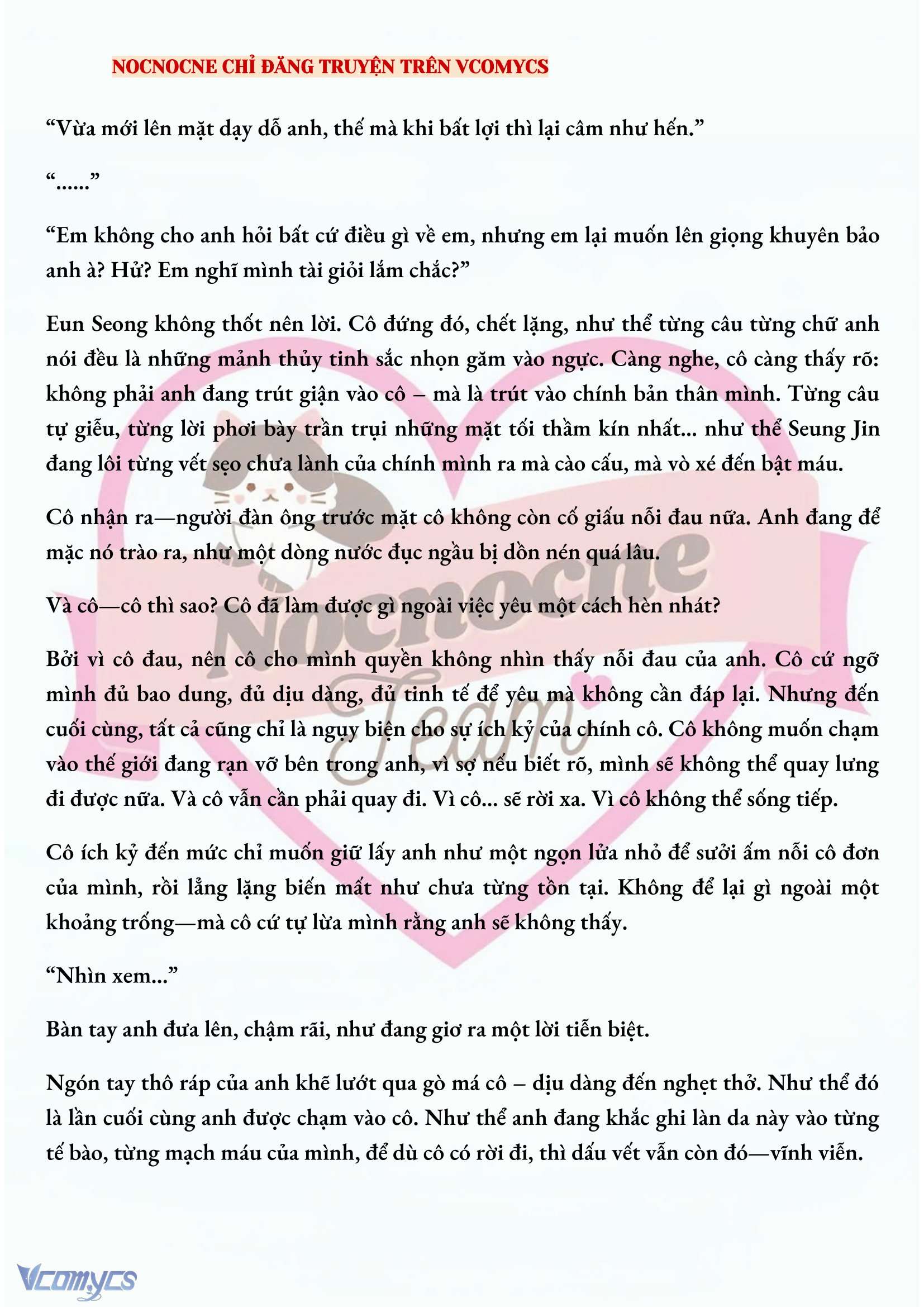 [FULL] [NOVEL] CHÚNG TA KẾT THÚC VÀO MÙA THU Chap 49 - Trang 2