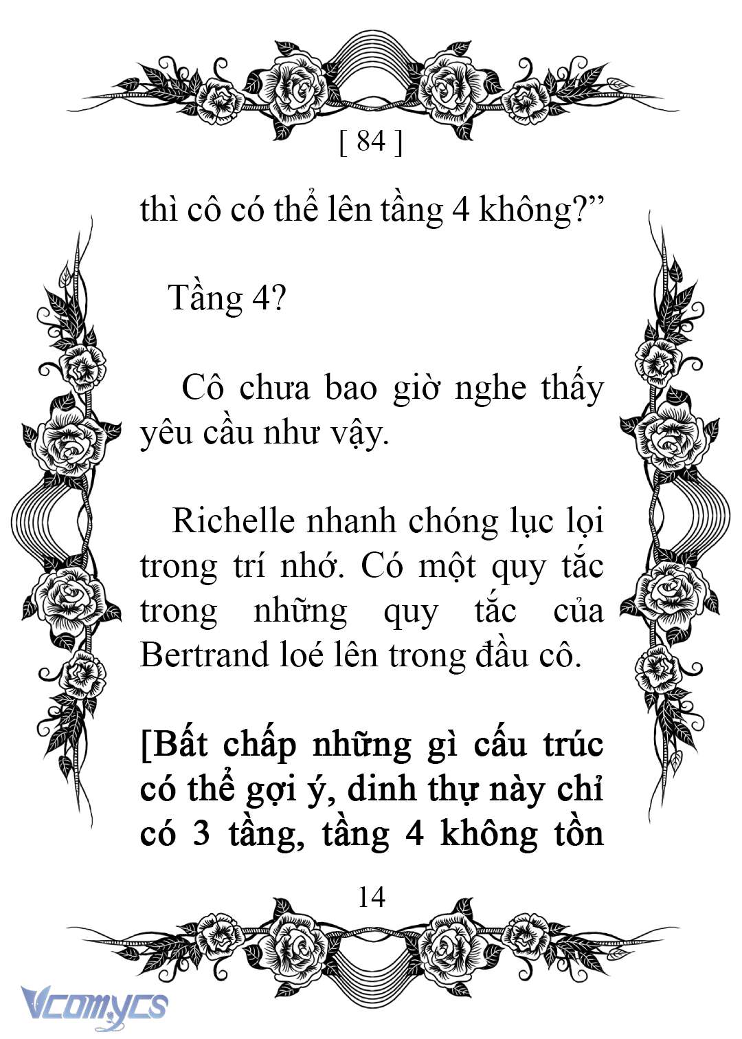 [Novel] Chào Mừng Đến Với Dinh Thự Hoa Hồng Chap 84 - Trang 2