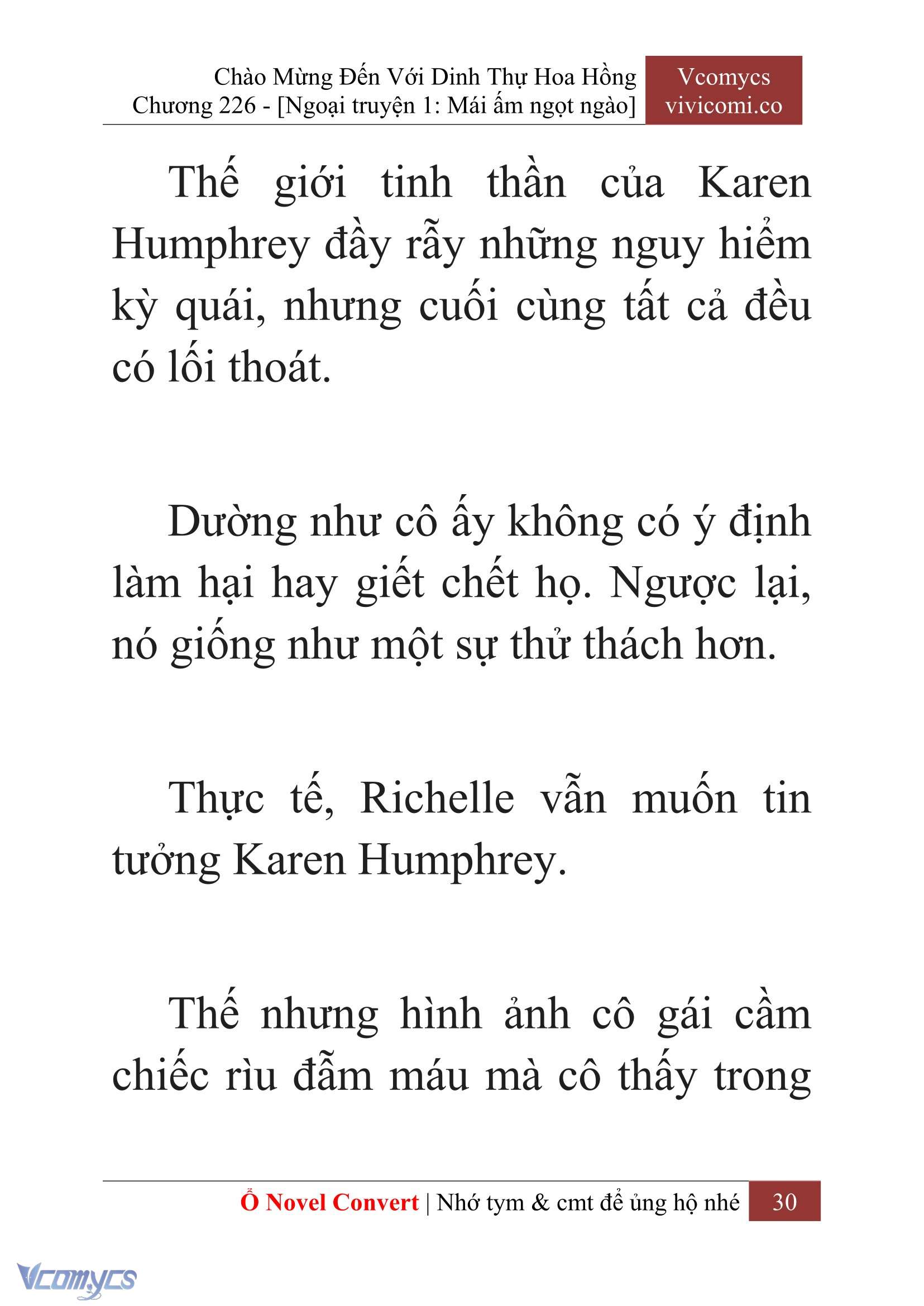 [Novel] Chào Mừng Đến Với Dinh Thự Hoa Hồng Chap 226 - Trang 2