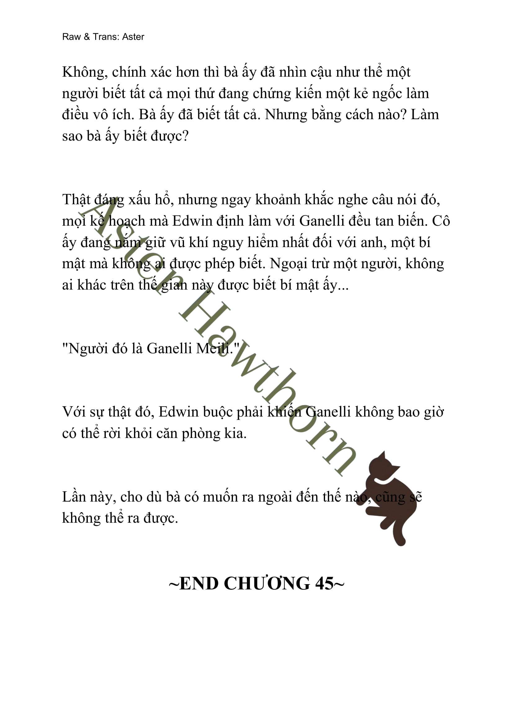 [NOVEL] Tình Yêu Chốn Ngục Tù Chap 45 - Trang 2