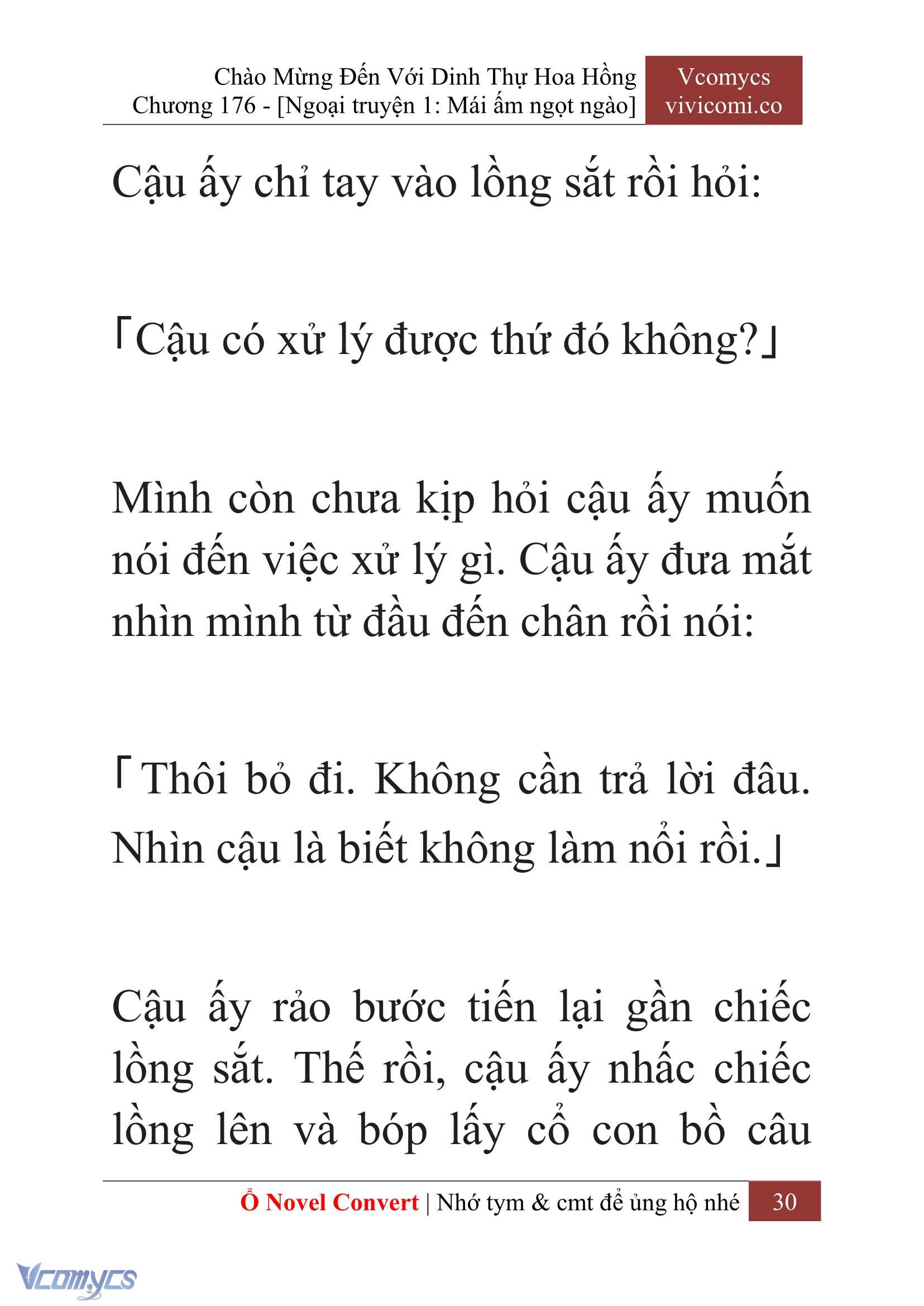 [Novel] Chào Mừng Đến Với Dinh Thự Hoa Hồng Chap 176 - Trang 2