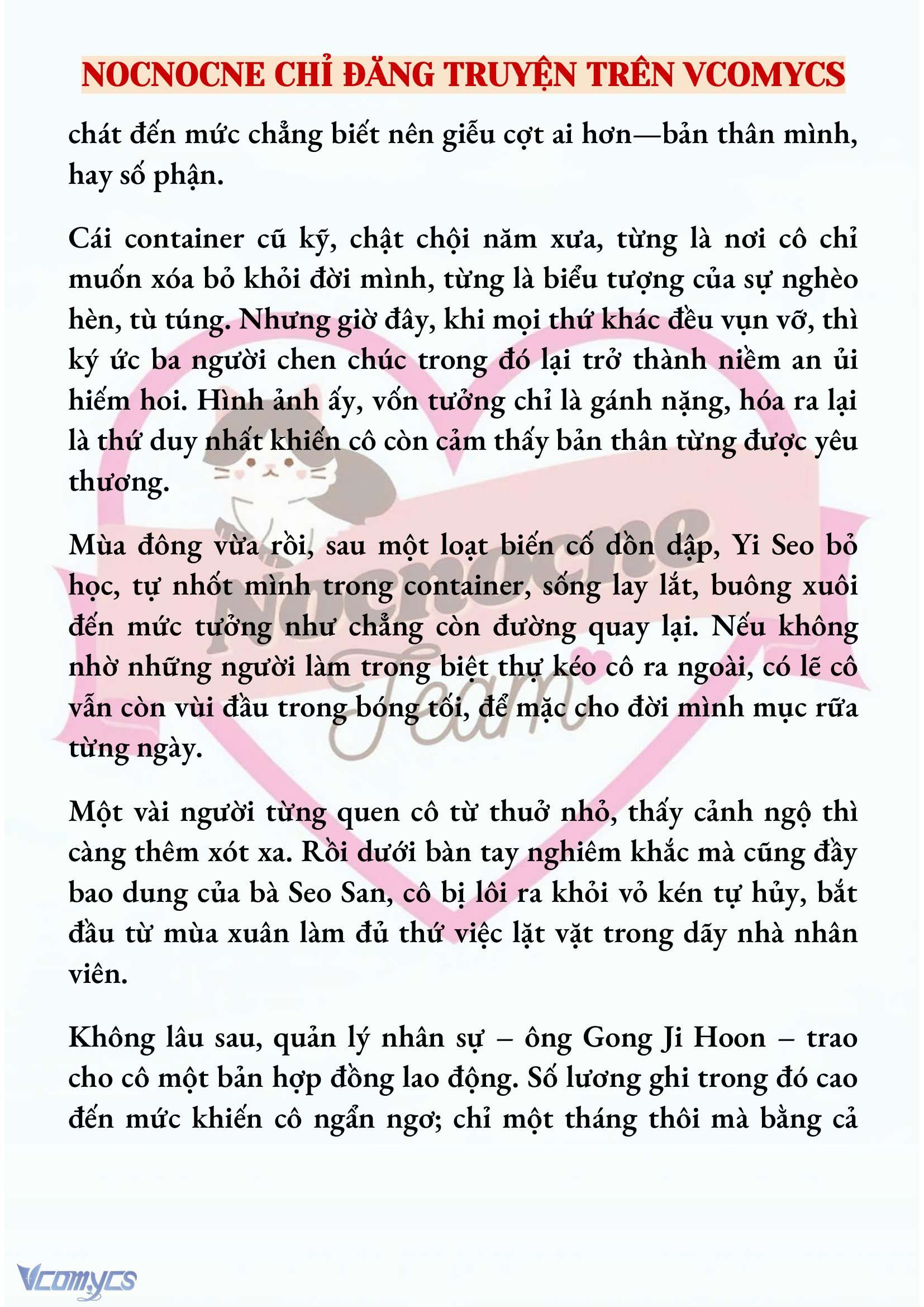 [NOVEL] NGỌN ĐÈN BIỆT VIỆN KHÔNG BAO GIỜ TẮT Chap 5 - Trang 2