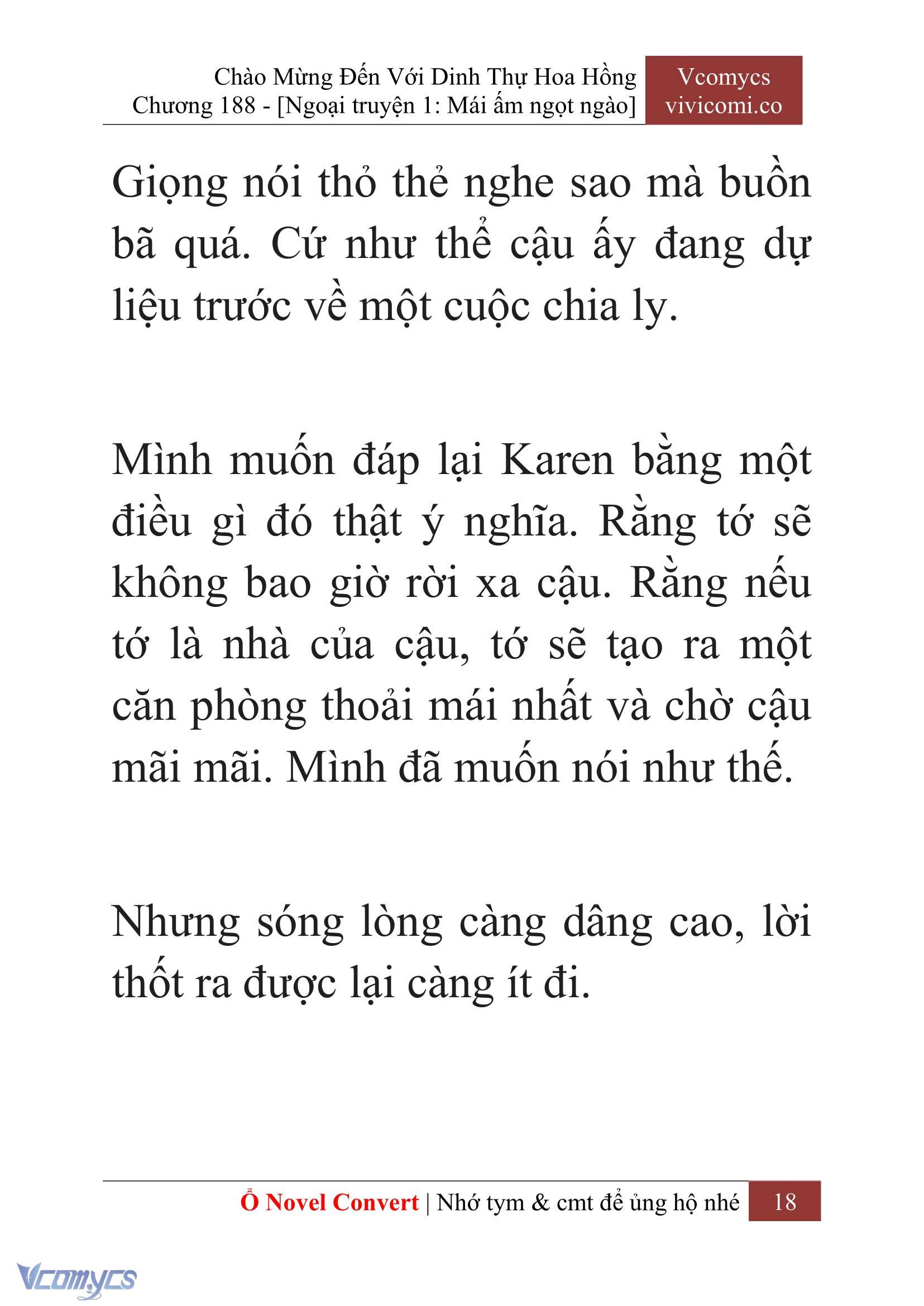[Novel] Chào Mừng Đến Với Dinh Thự Hoa Hồng Chap 188 - Trang 2