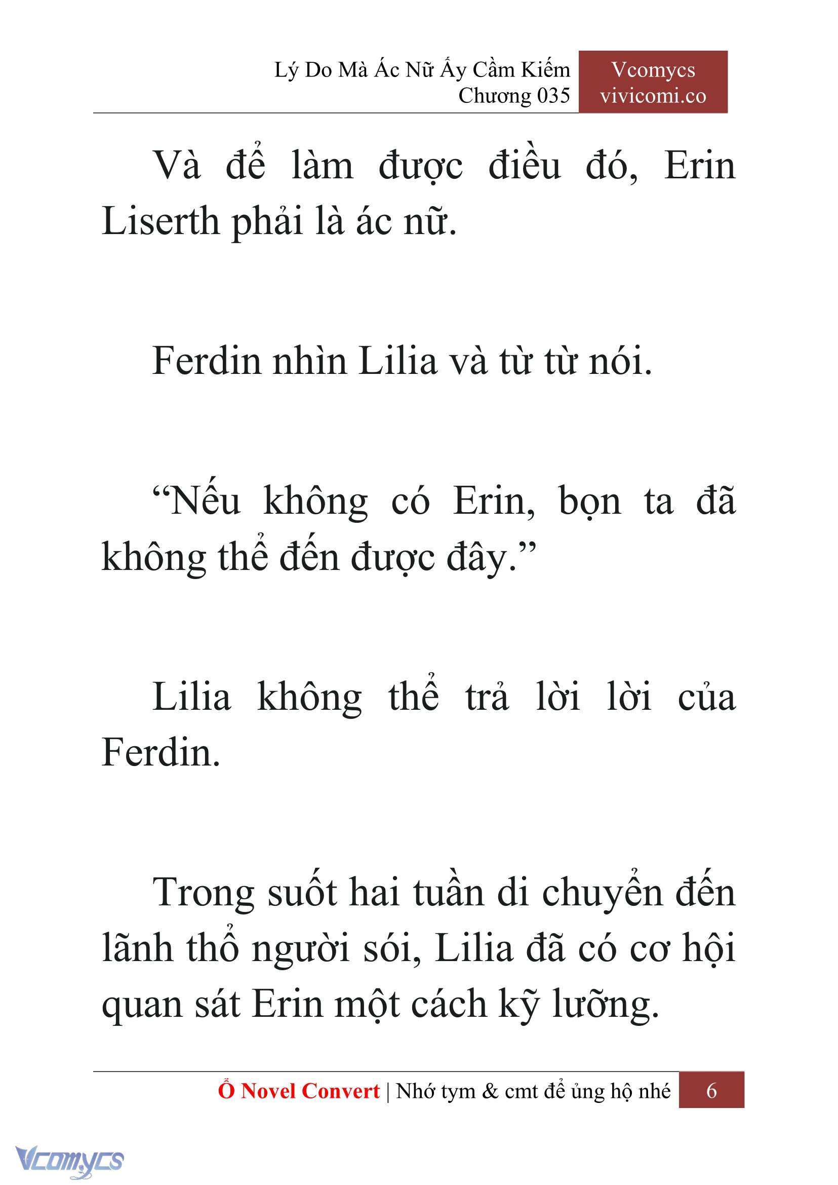 [Novel] Lý Do Mà Ác Nữ Ấy Cầm Kiếm Chap 35 - Trang 2