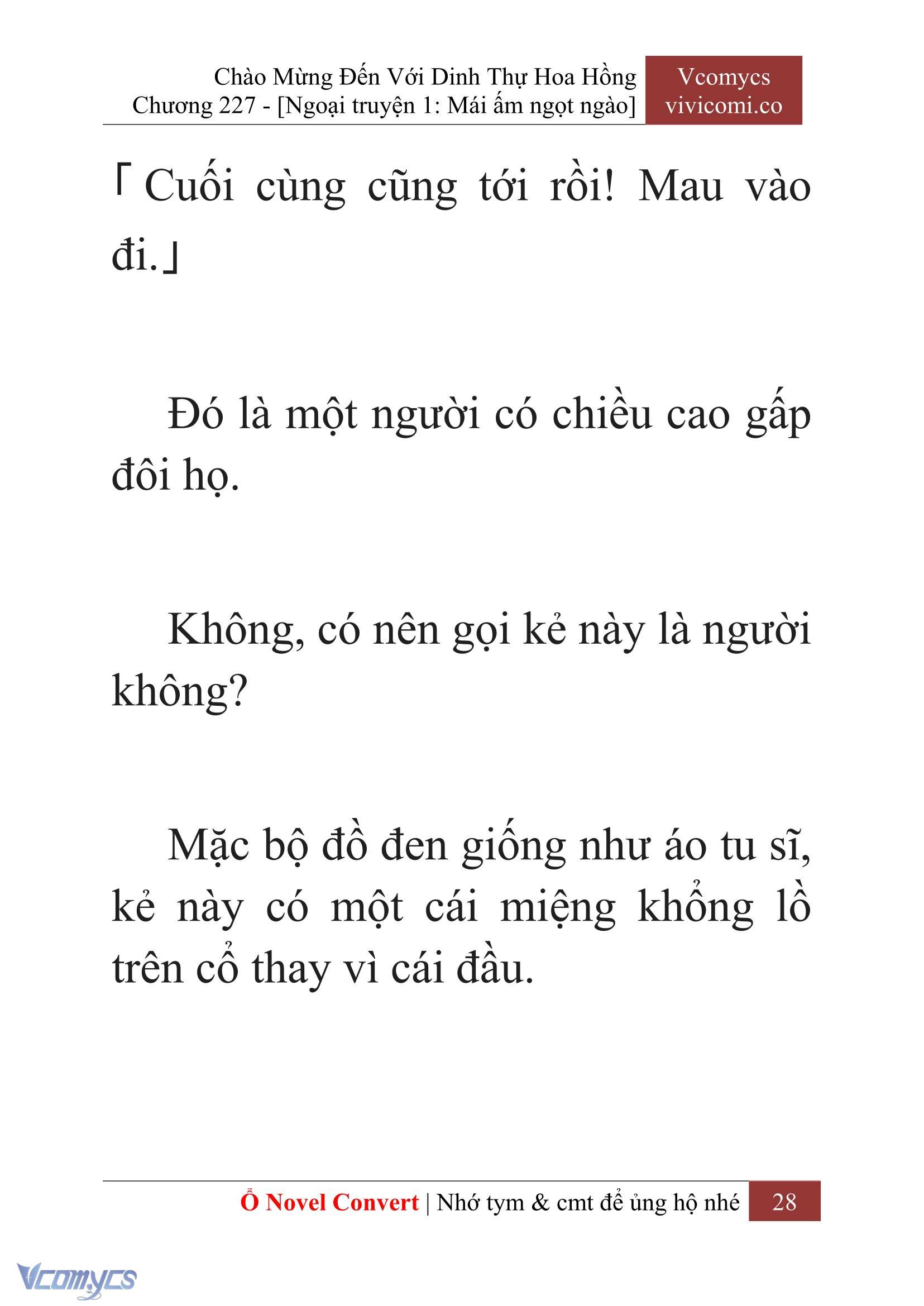 [Novel] Chào Mừng Đến Với Dinh Thự Hoa Hồng Chap 227 - Trang 2