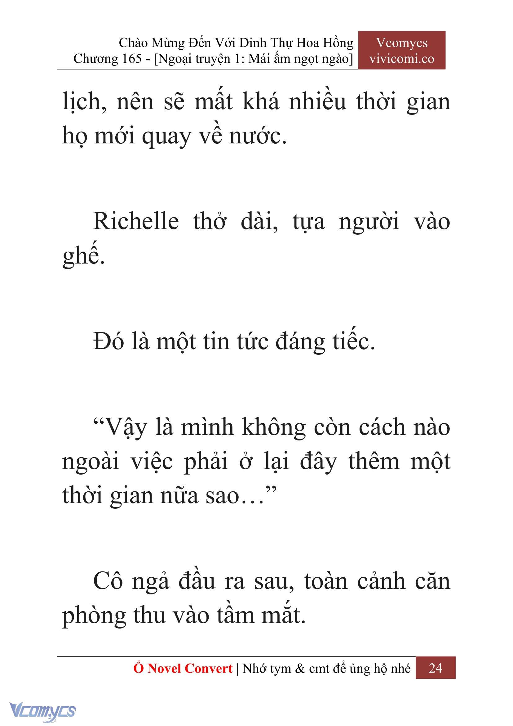 [Novel] Chào Mừng Đến Với Dinh Thự Hoa Hồng Chap 165 - Trang 2