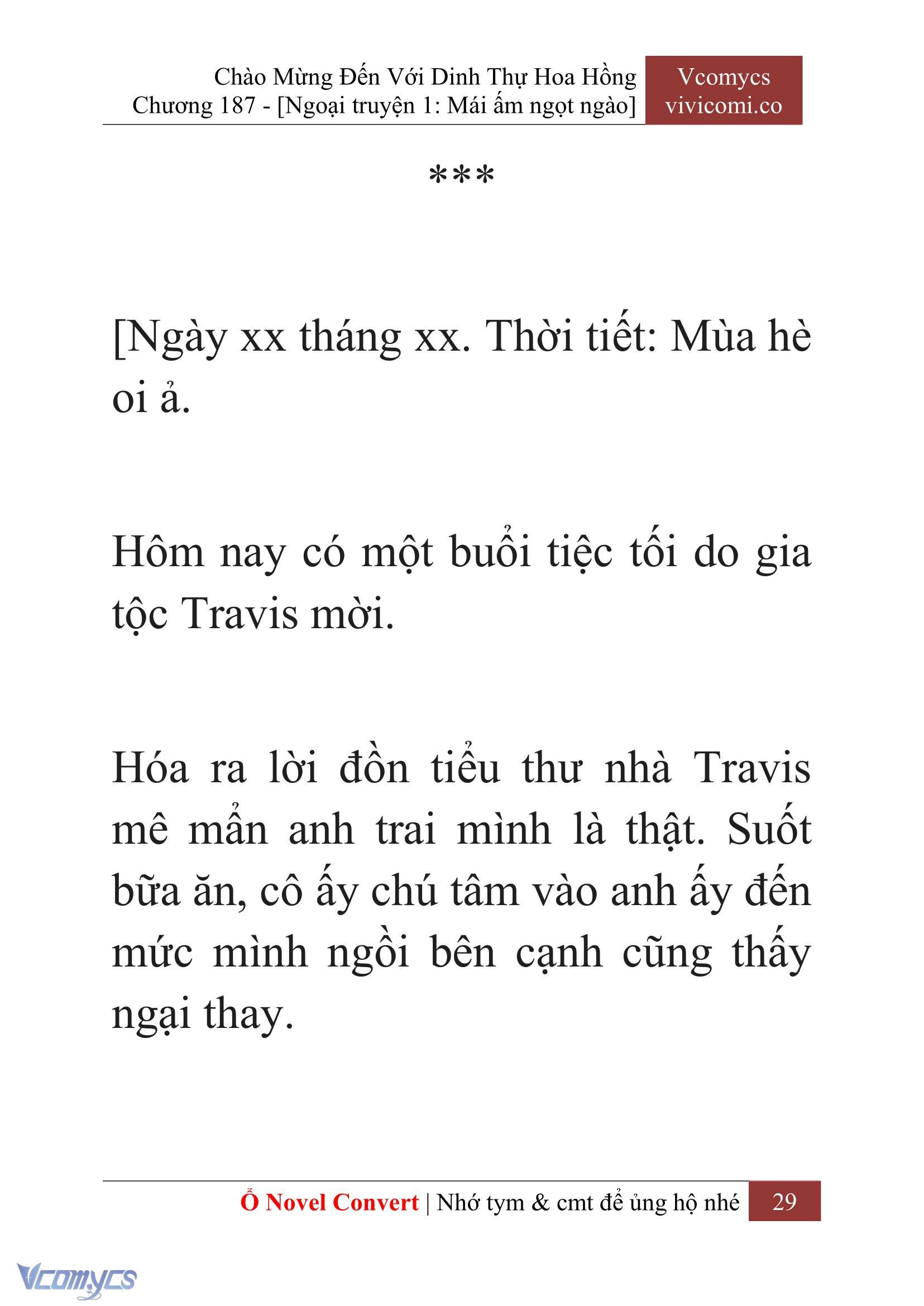 [Novel] Chào Mừng Đến Với Dinh Thự Hoa Hồng Chap 187 - Trang 2