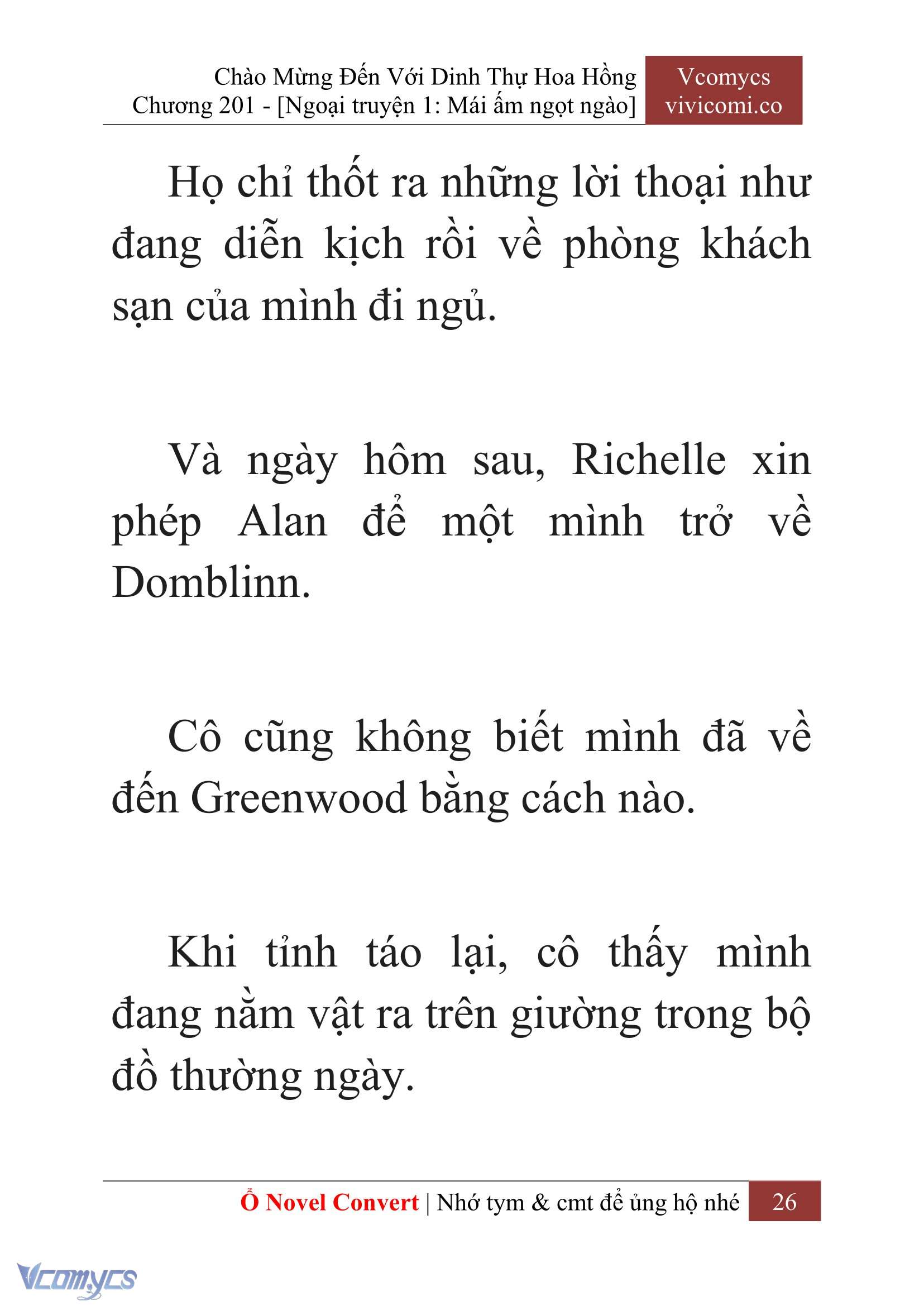 [Novel] Chào Mừng Đến Với Dinh Thự Hoa Hồng Chap 201 - Trang 2