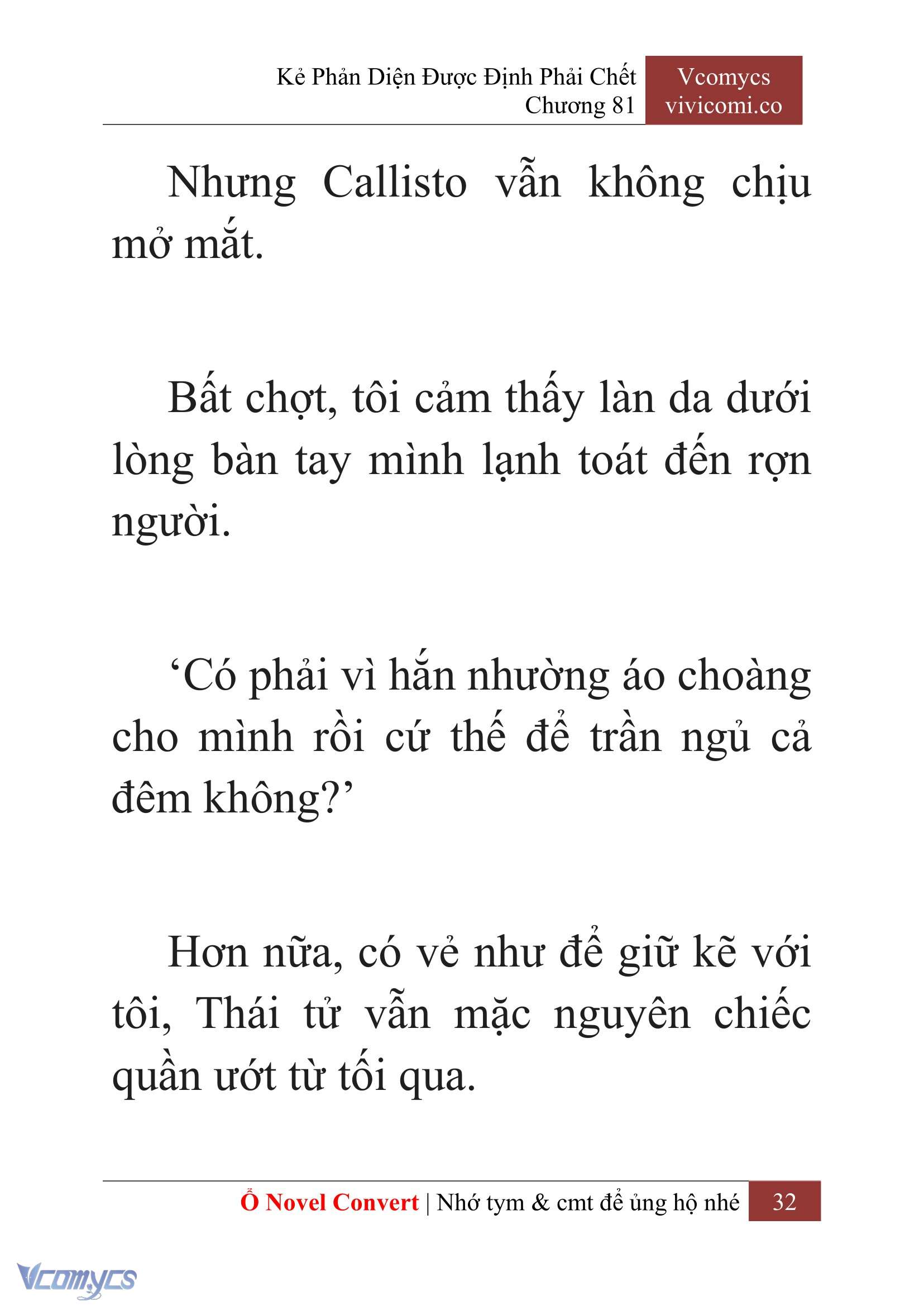 [Novel] Kẻ Phản Diện Được Định Phải Chết Chap 81 - Trang 2