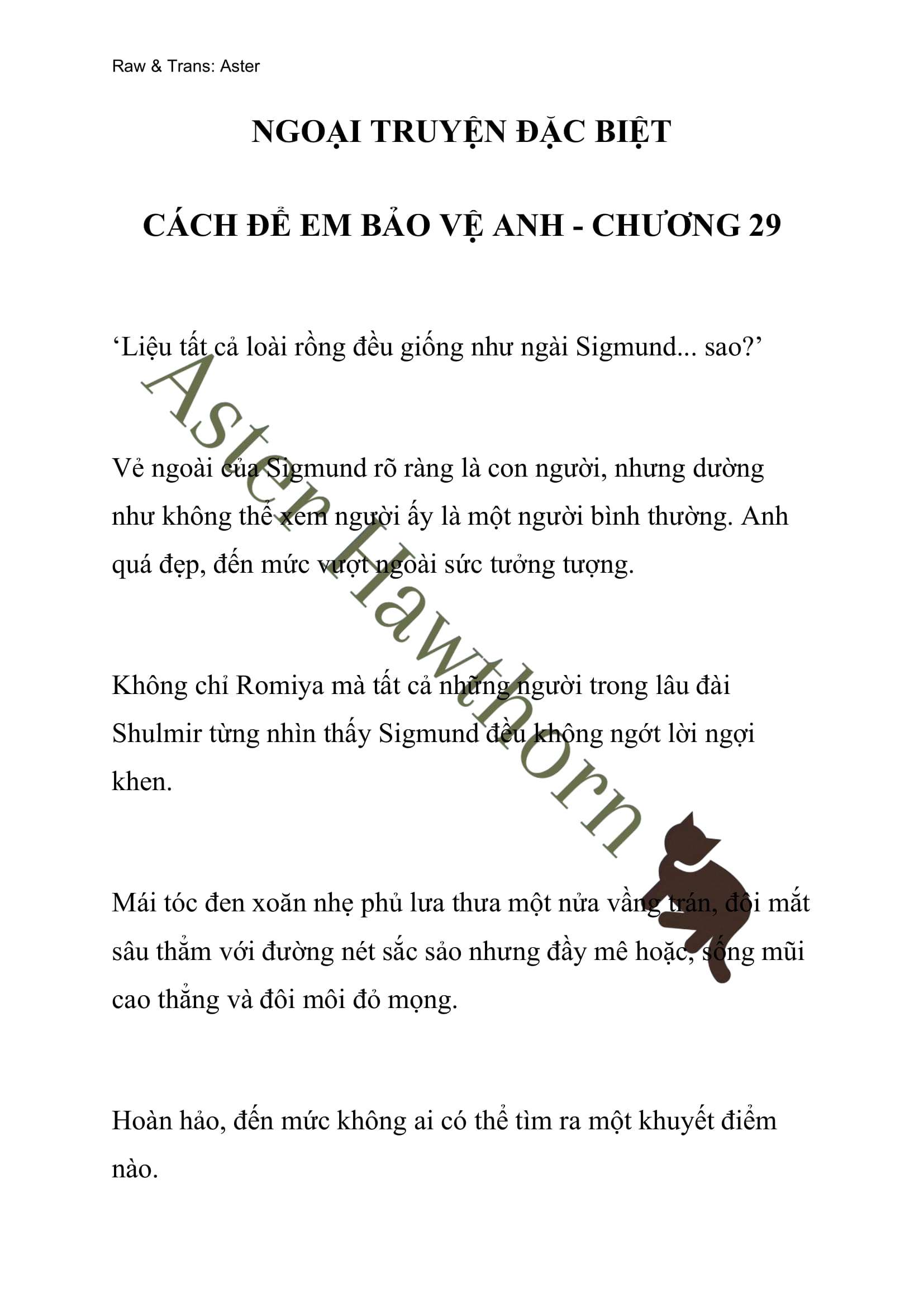 [NOVEL] Ngoại Truyện Cách Để Em Bảo Vệ Anh Chap 83 - Trang 2