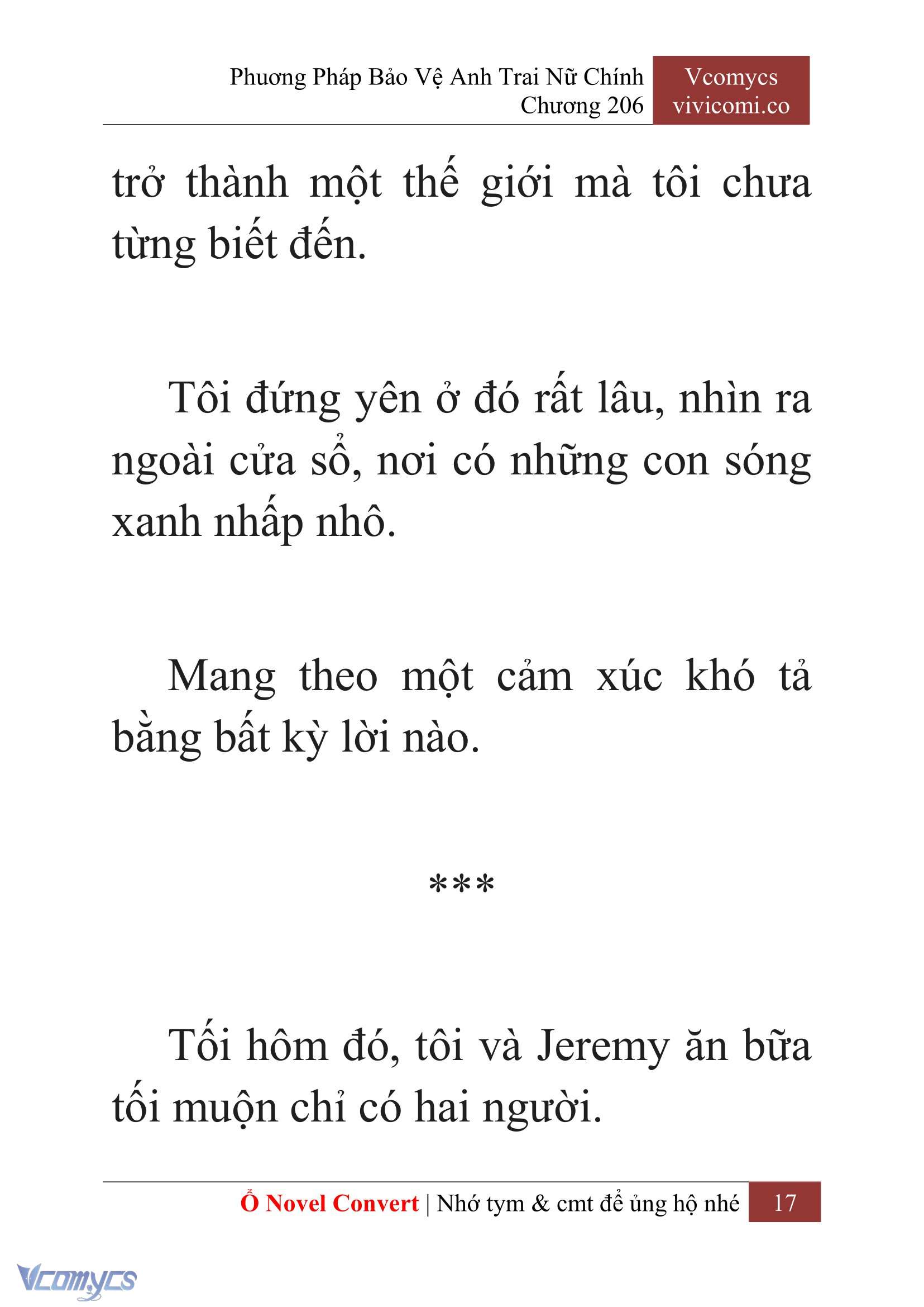 [Novel] Phương Pháp Bảo Vệ Anh Trai Nữ Chính Chap 206 - Trang 2