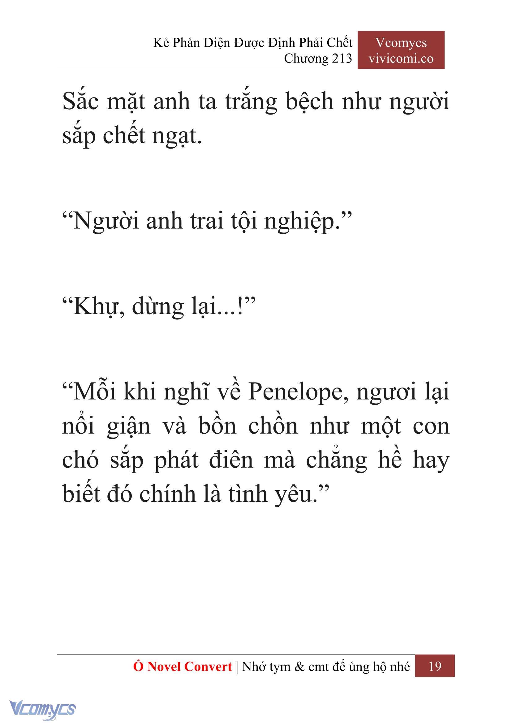 [Novel] Kẻ Phản Diện Được Định Phải Chết Chap 213 - Trang 2