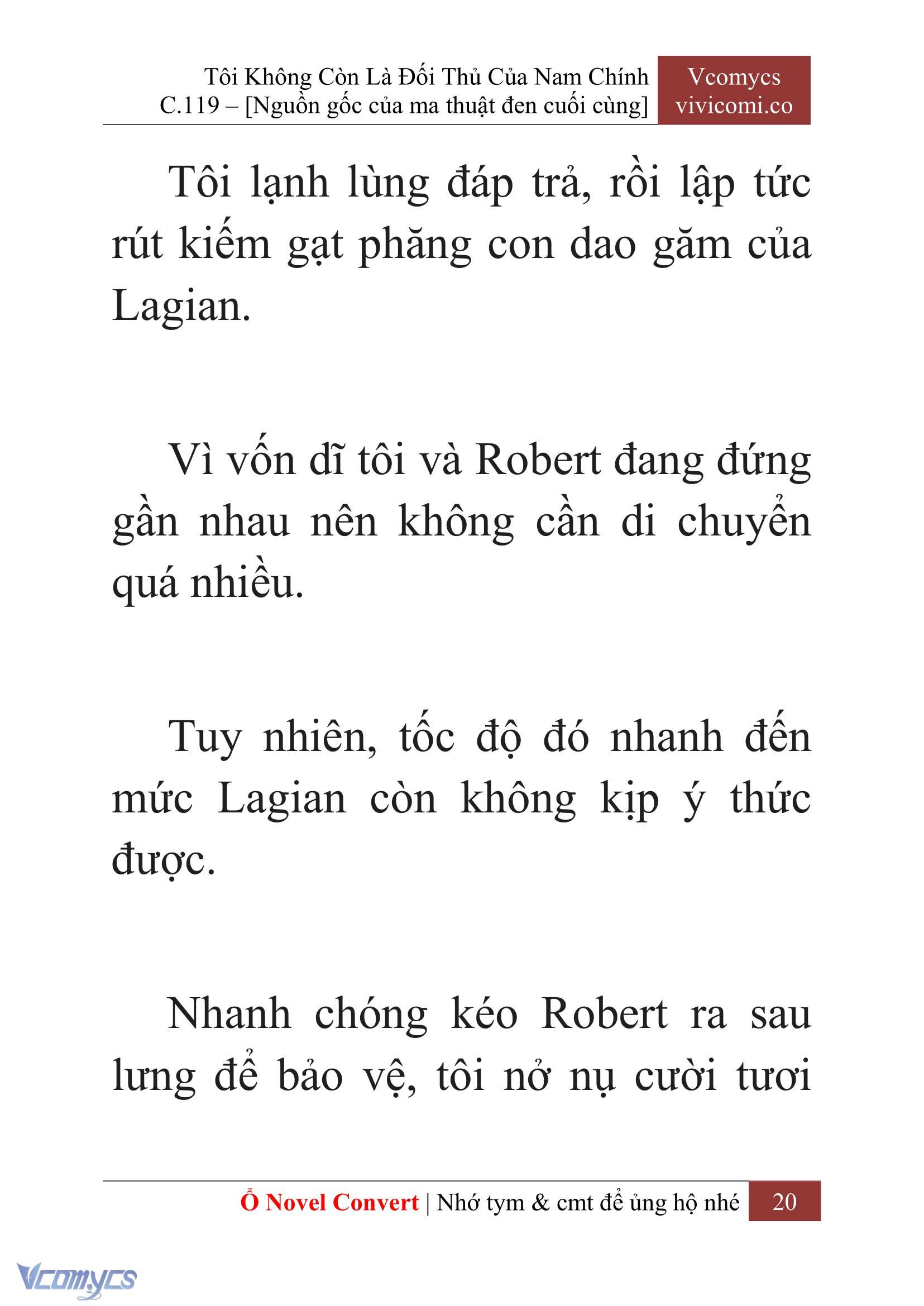 [Novel] Tôi Không Còn Là Đối Thủ Của Nam Chính Chap 119 - Trang 2