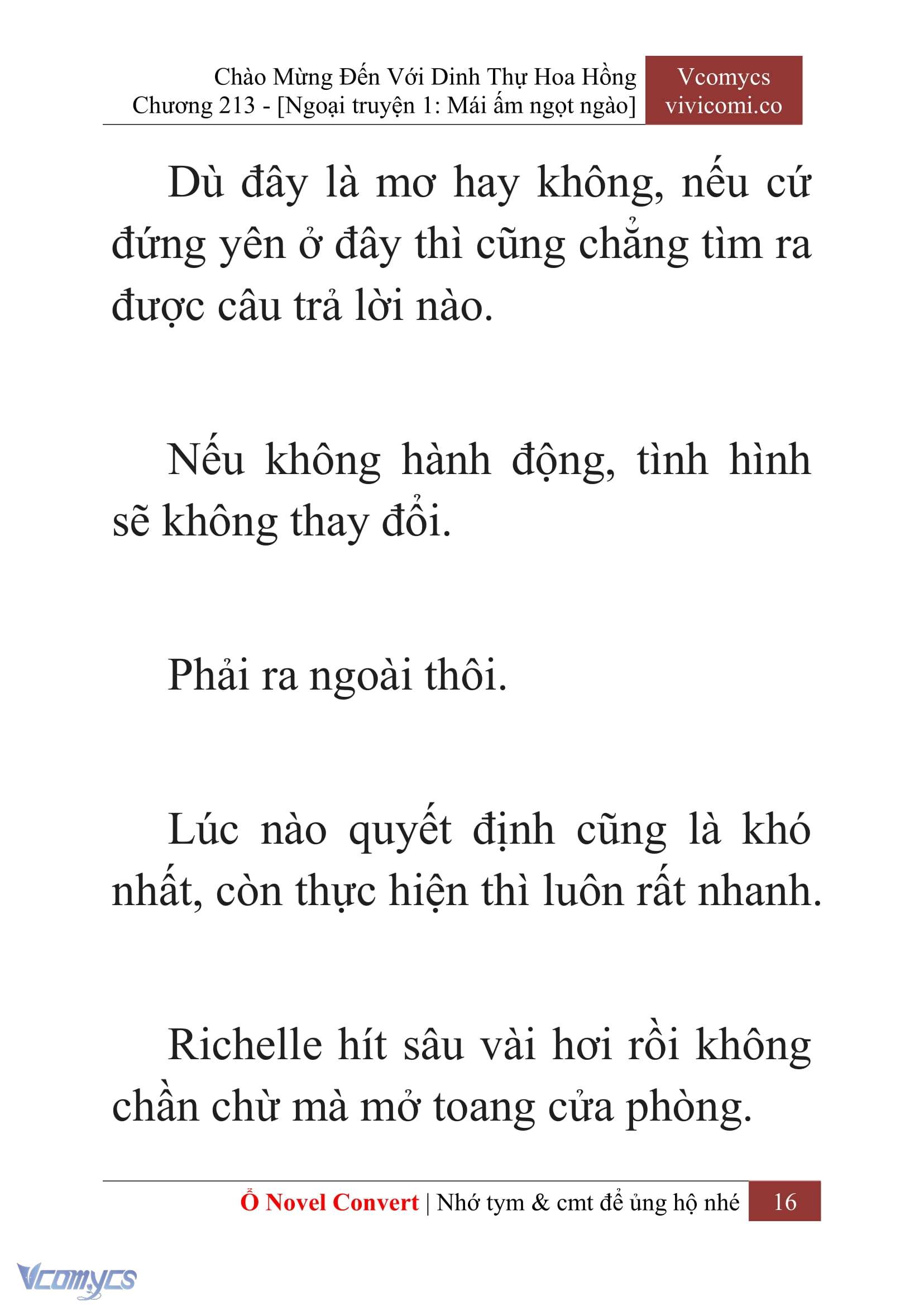 [Novel] Chào Mừng Đến Với Dinh Thự Hoa Hồng Chap 213 - Trang 2