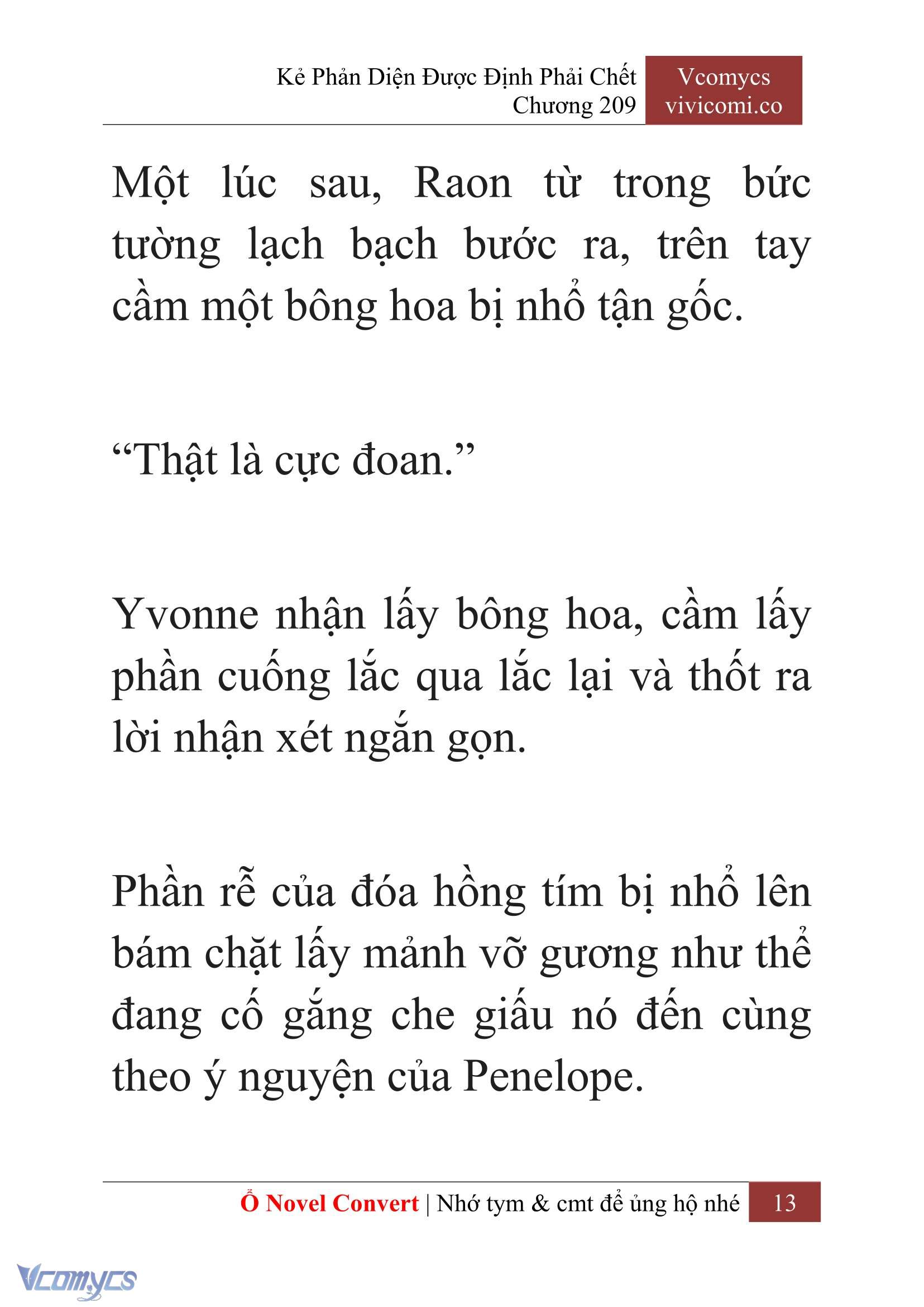 [Novel] Kẻ Phản Diện Được Định Phải Chết Chap 209 - Trang 2