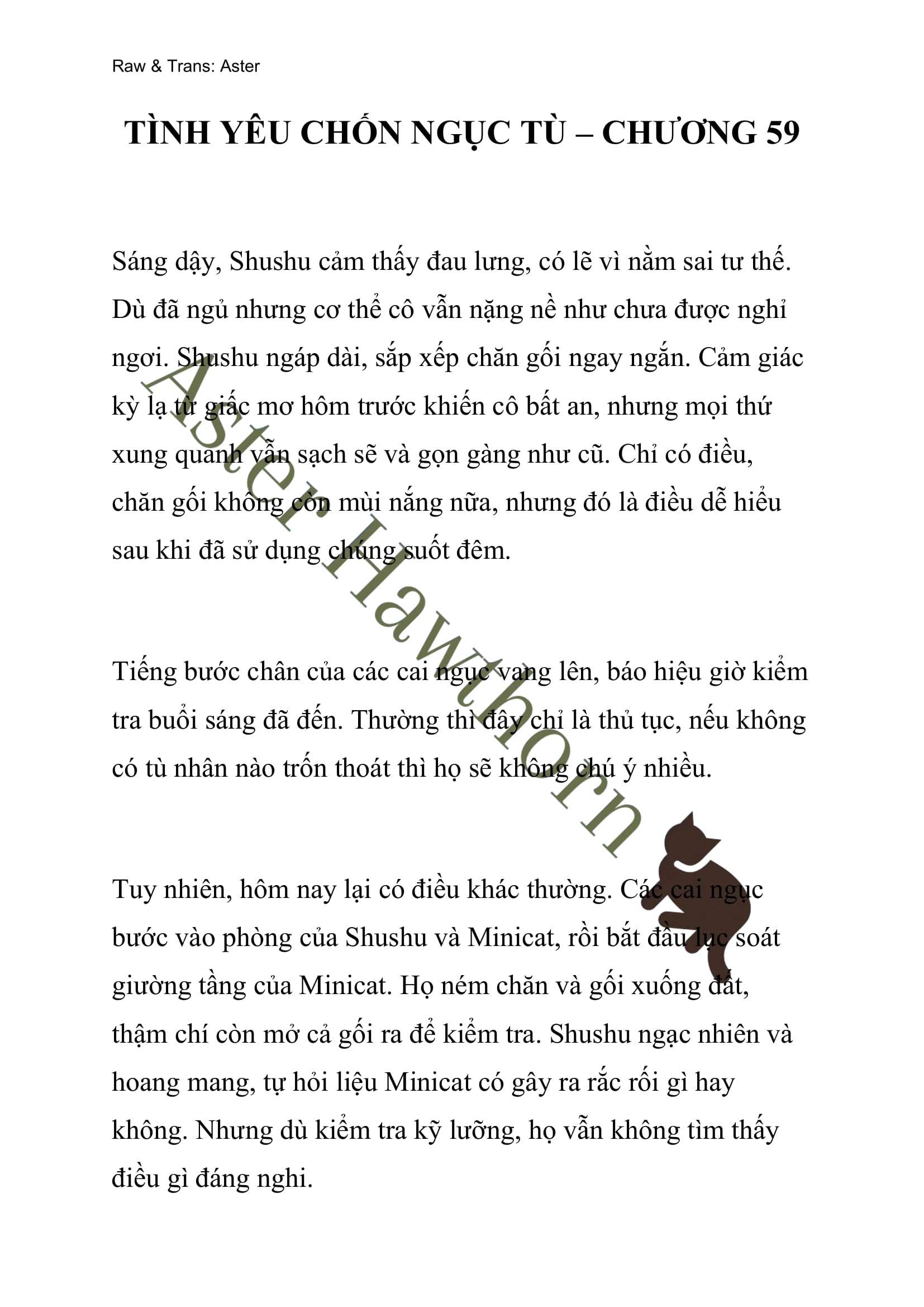 [NOVEL] Tình Yêu Chốn Ngục Tù Chap 59 - Trang 2