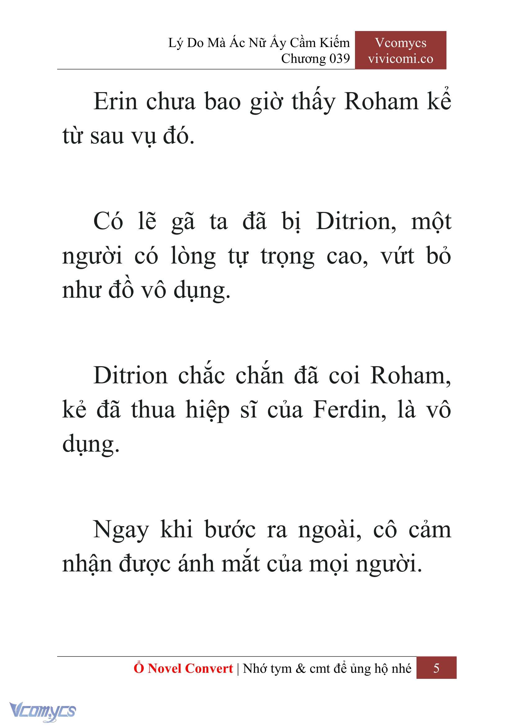 [Novel] Lý Do Mà Ác Nữ Ấy Cầm Kiếm Chap 39 - Trang 2
