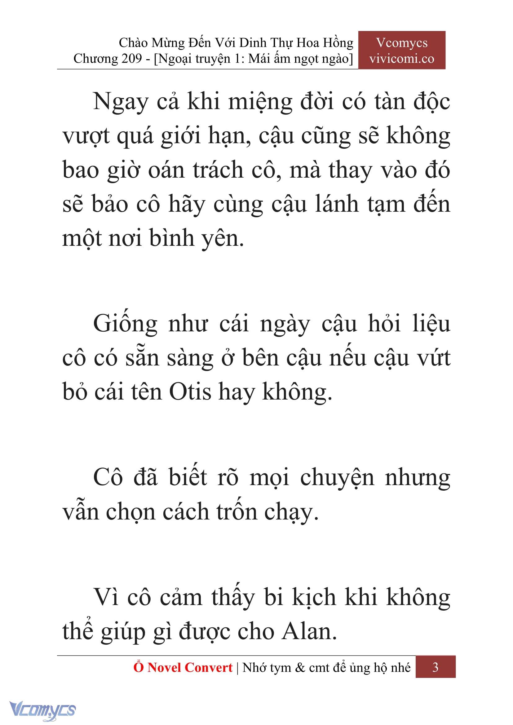 [Novel] Chào Mừng Đến Với Dinh Thự Hoa Hồng Chap 209 - Trang 2